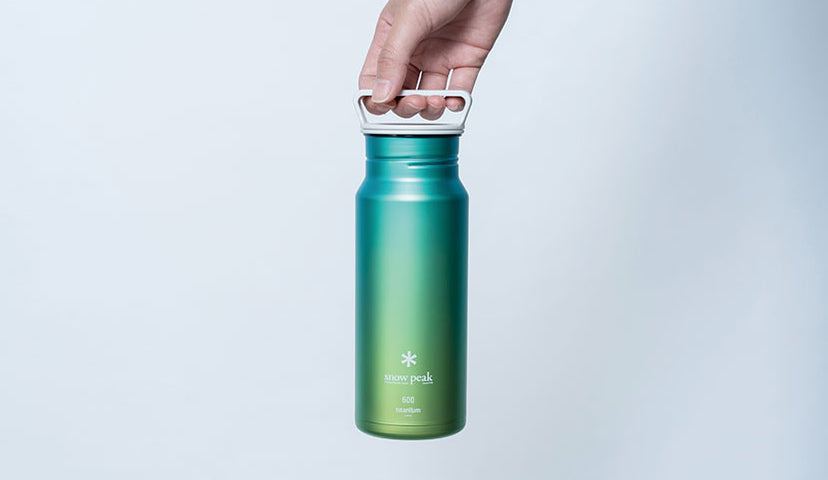 Behind the Design: Recycled Titanium Aurora Bottle