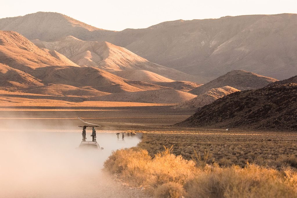 Cycling in Death Valley - Snow Peak