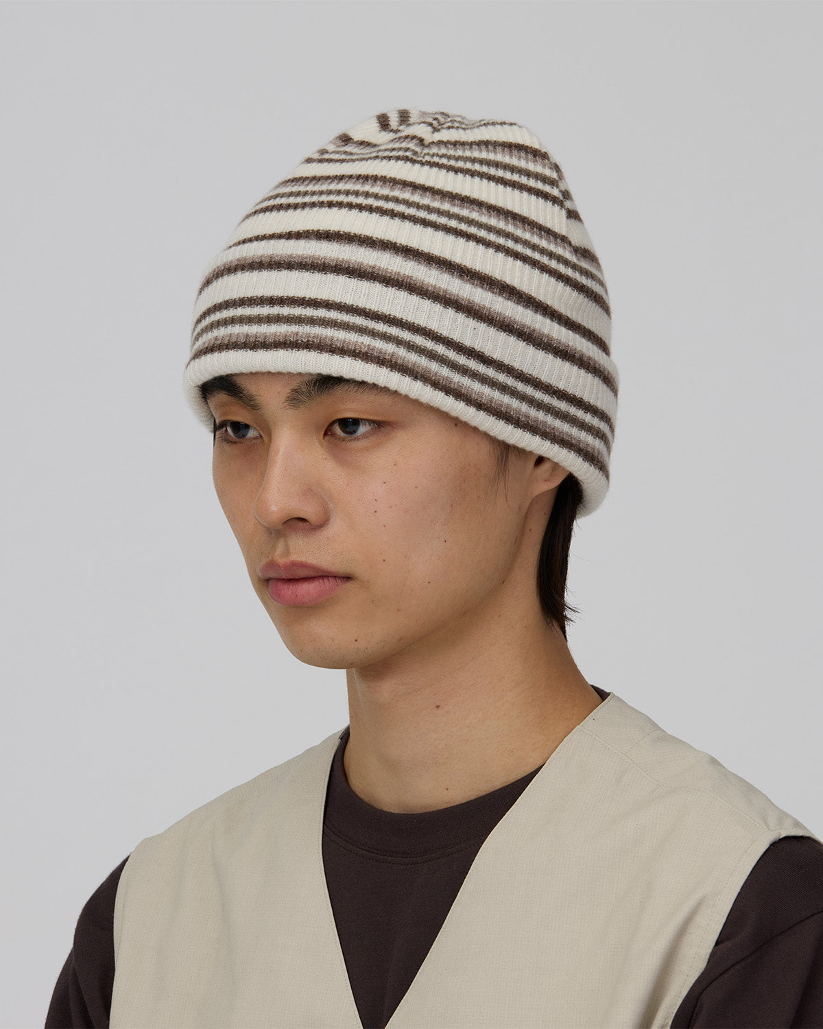 Multi Stripe Knit Cap