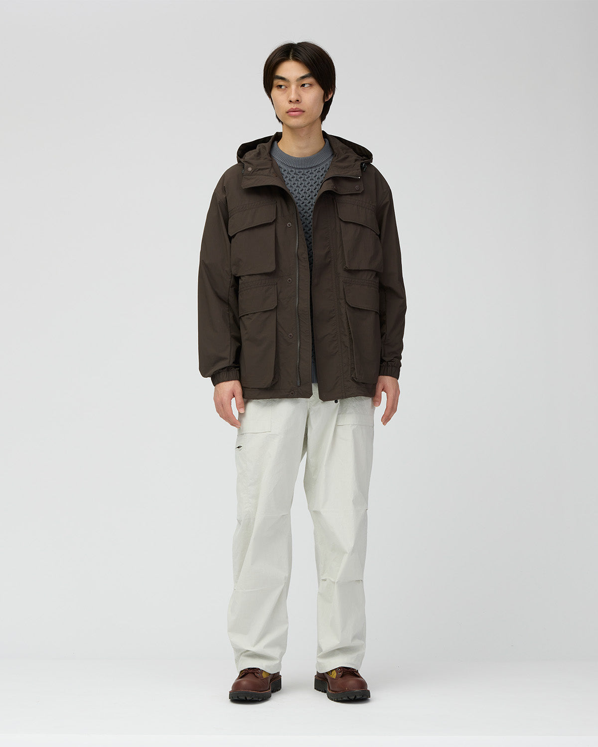 Nylon Double Rip Jacket