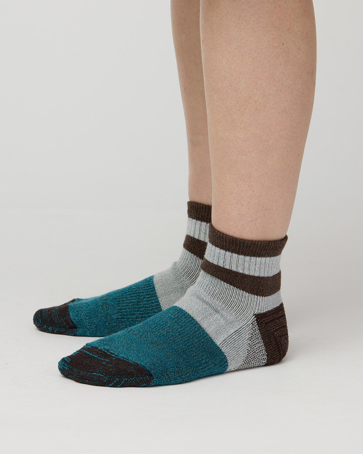 Wool Blend Multi Color Ankle Socks