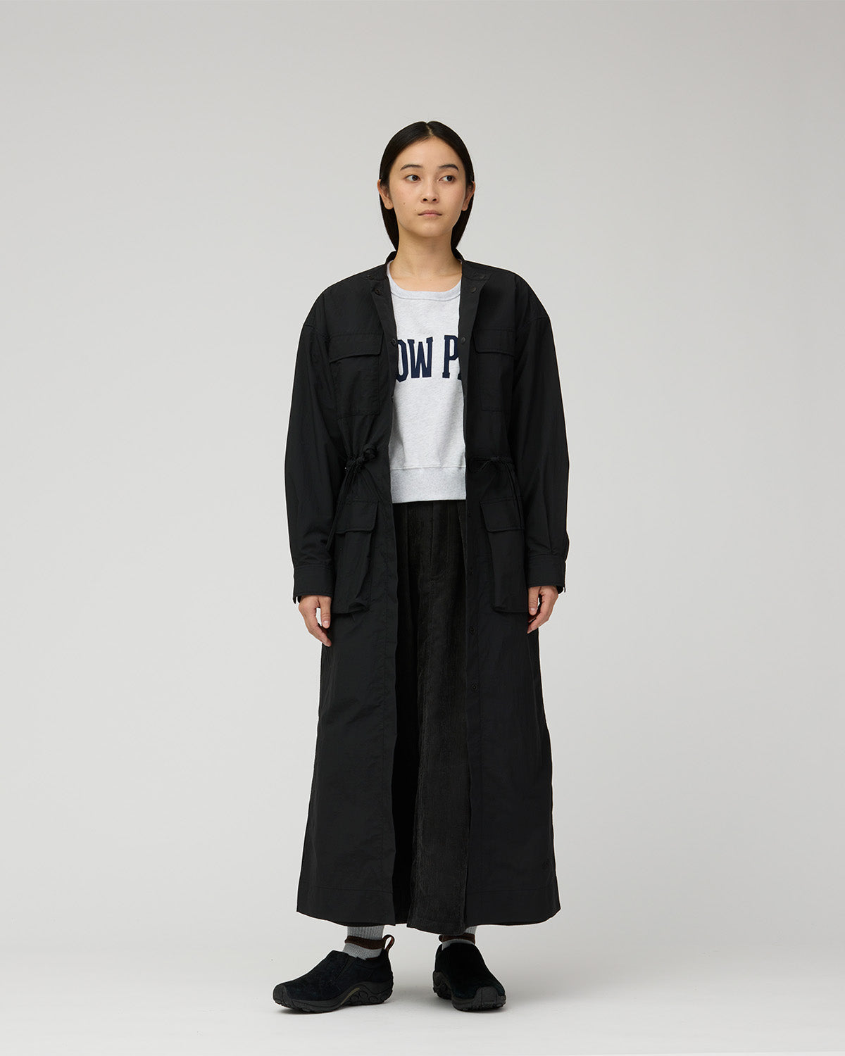 Nylon Double Rip Dress