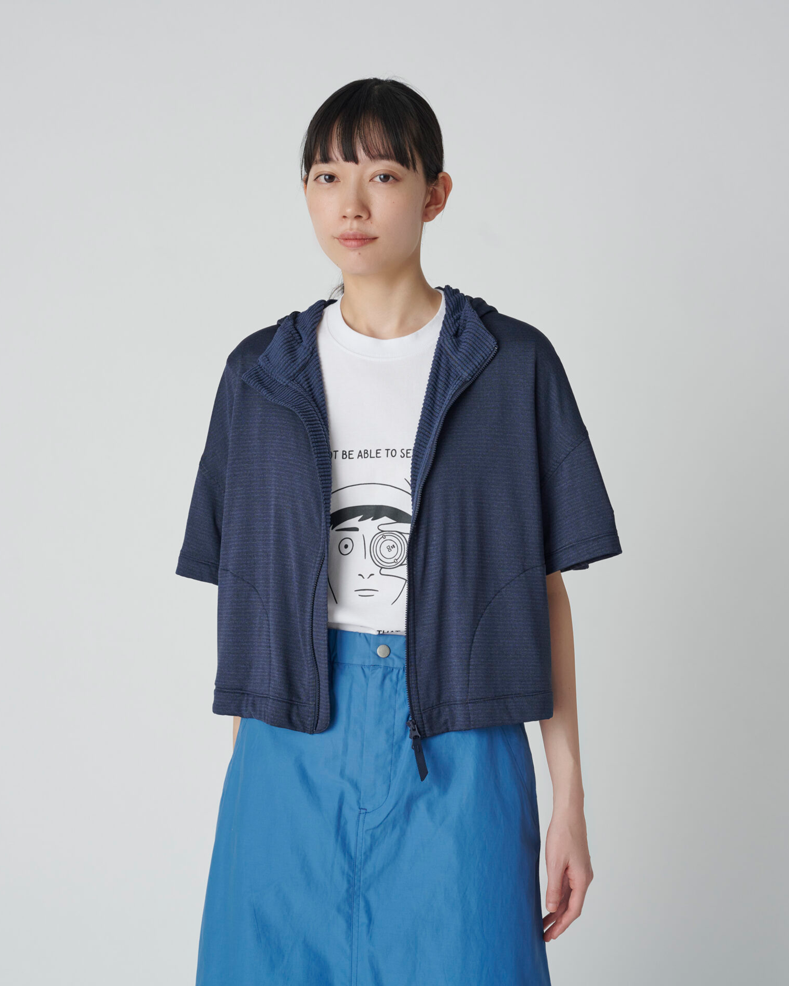 Breathable Dry Grid Short Parka