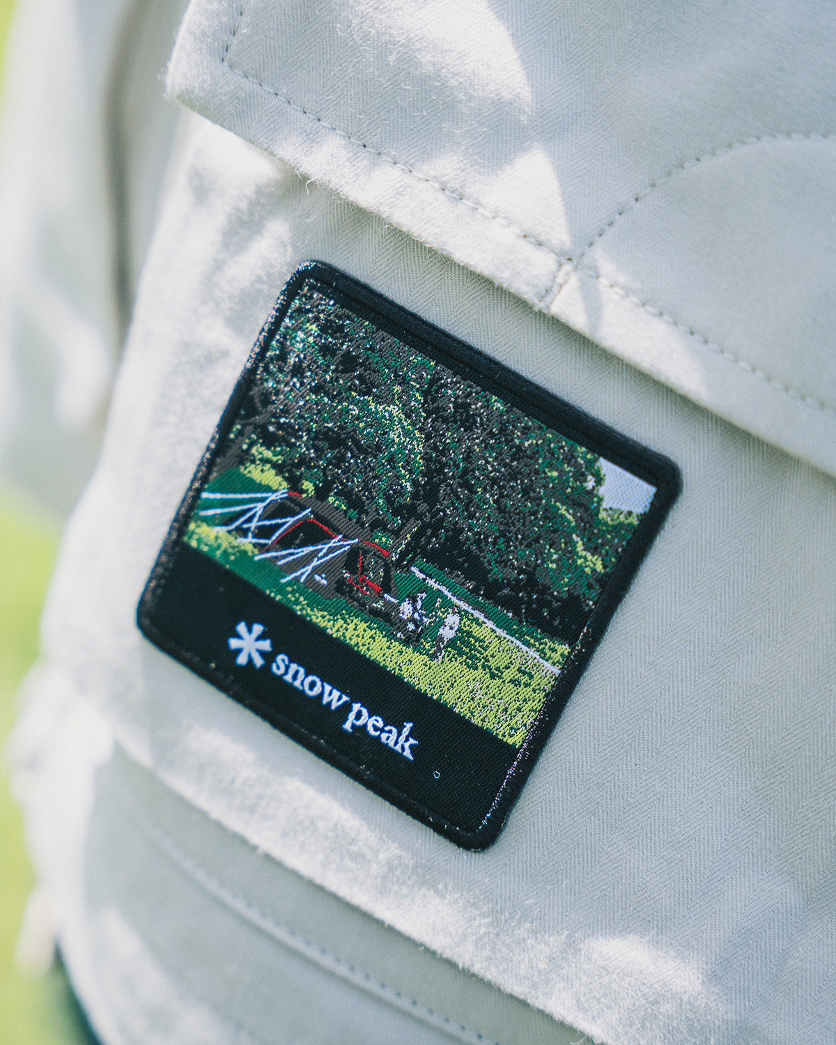 Land Lock Iron-On Patch Set