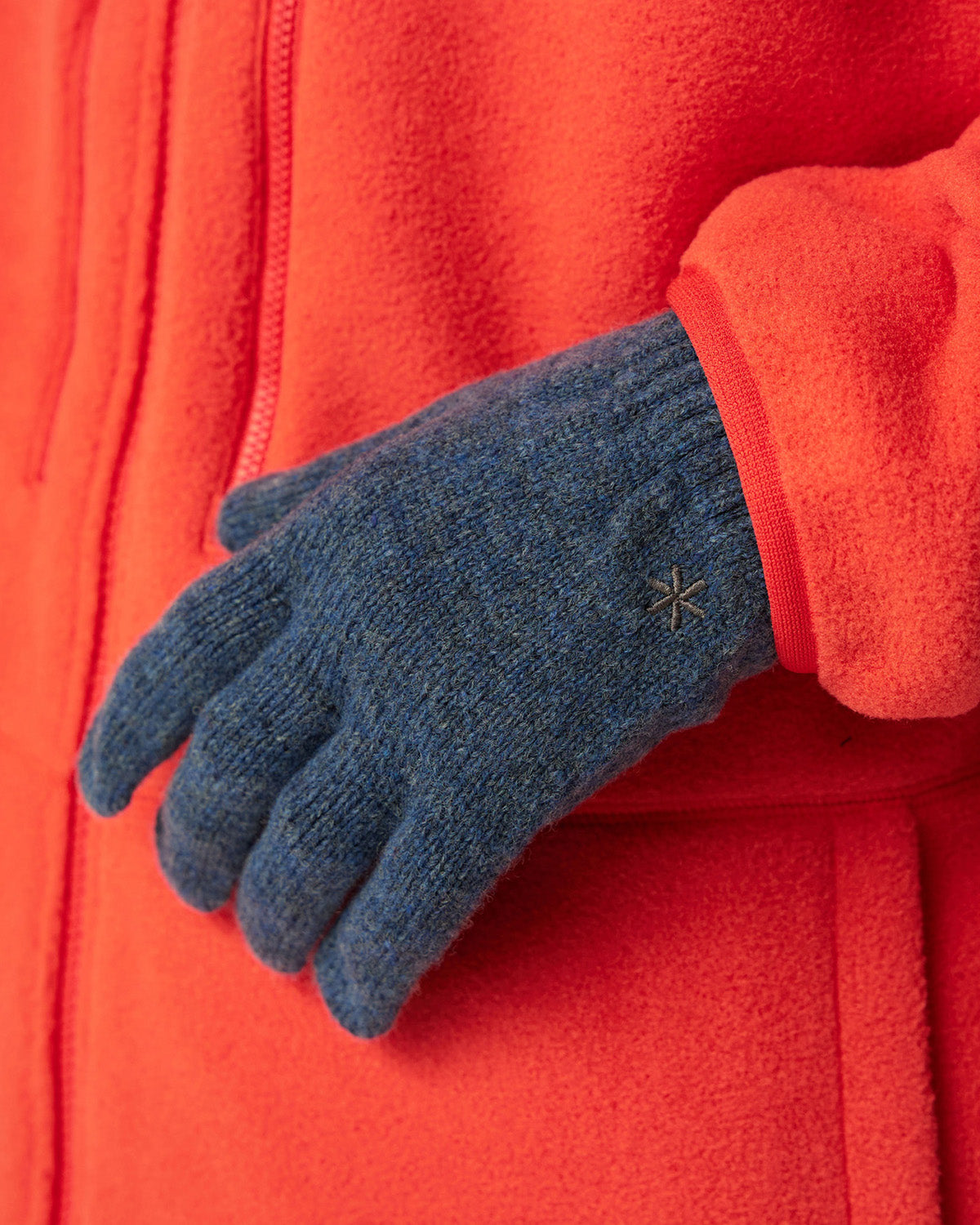 Washable Wool Knit Gloves