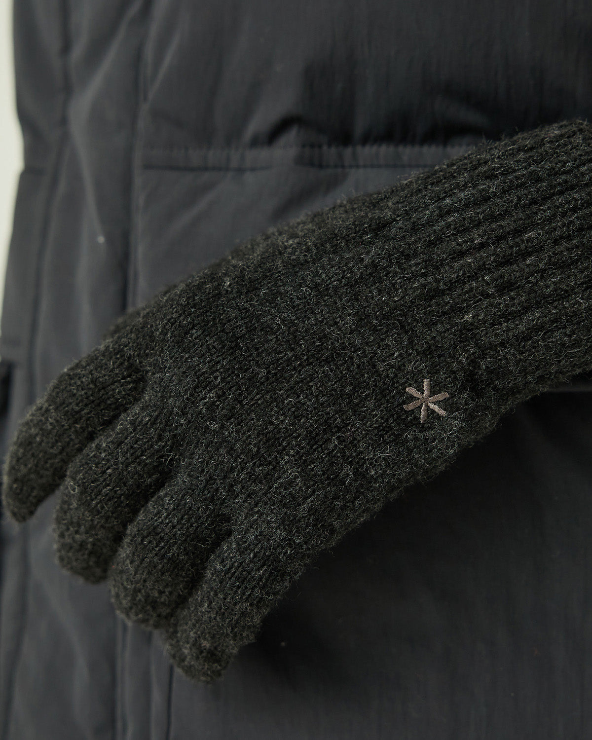 Washable Wool Knit Gloves