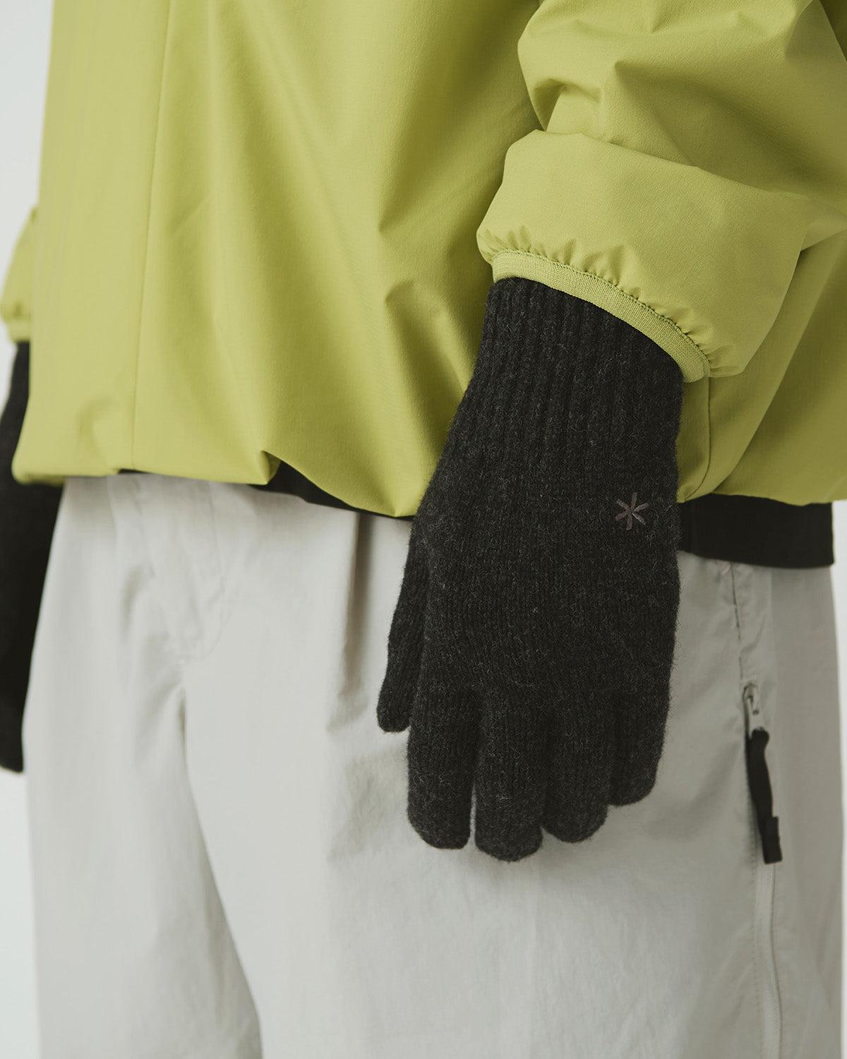 Washable Wool Knit Gloves