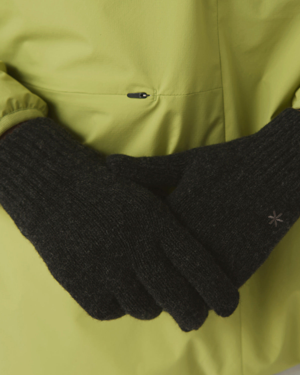 Washable Wool Knit Gloves