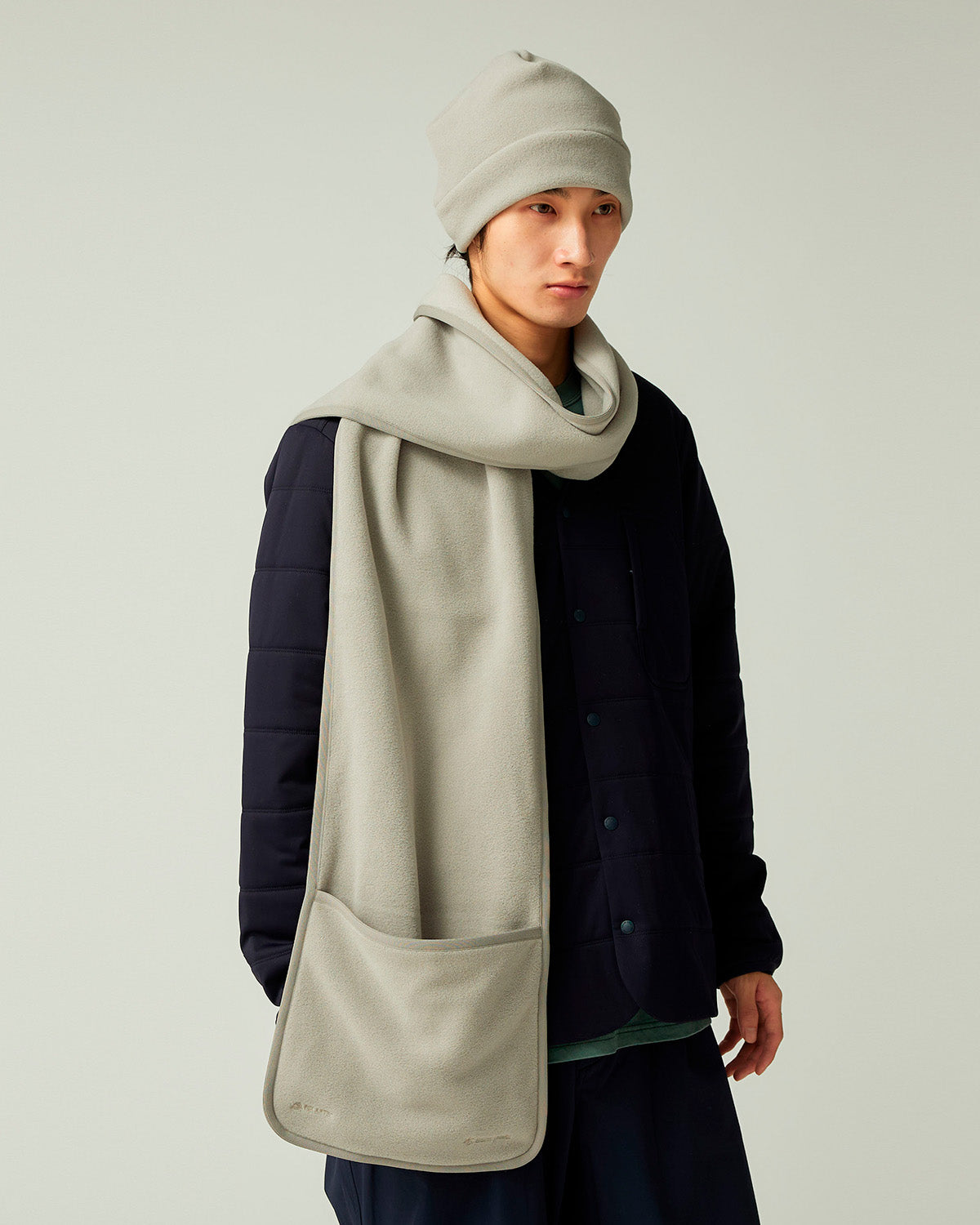Water-Repellent Fleece Stole