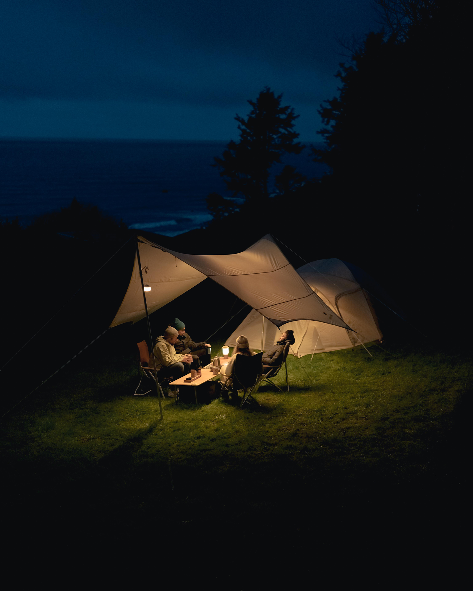 Amenity Medium Tent & Tarp Set in Ivory