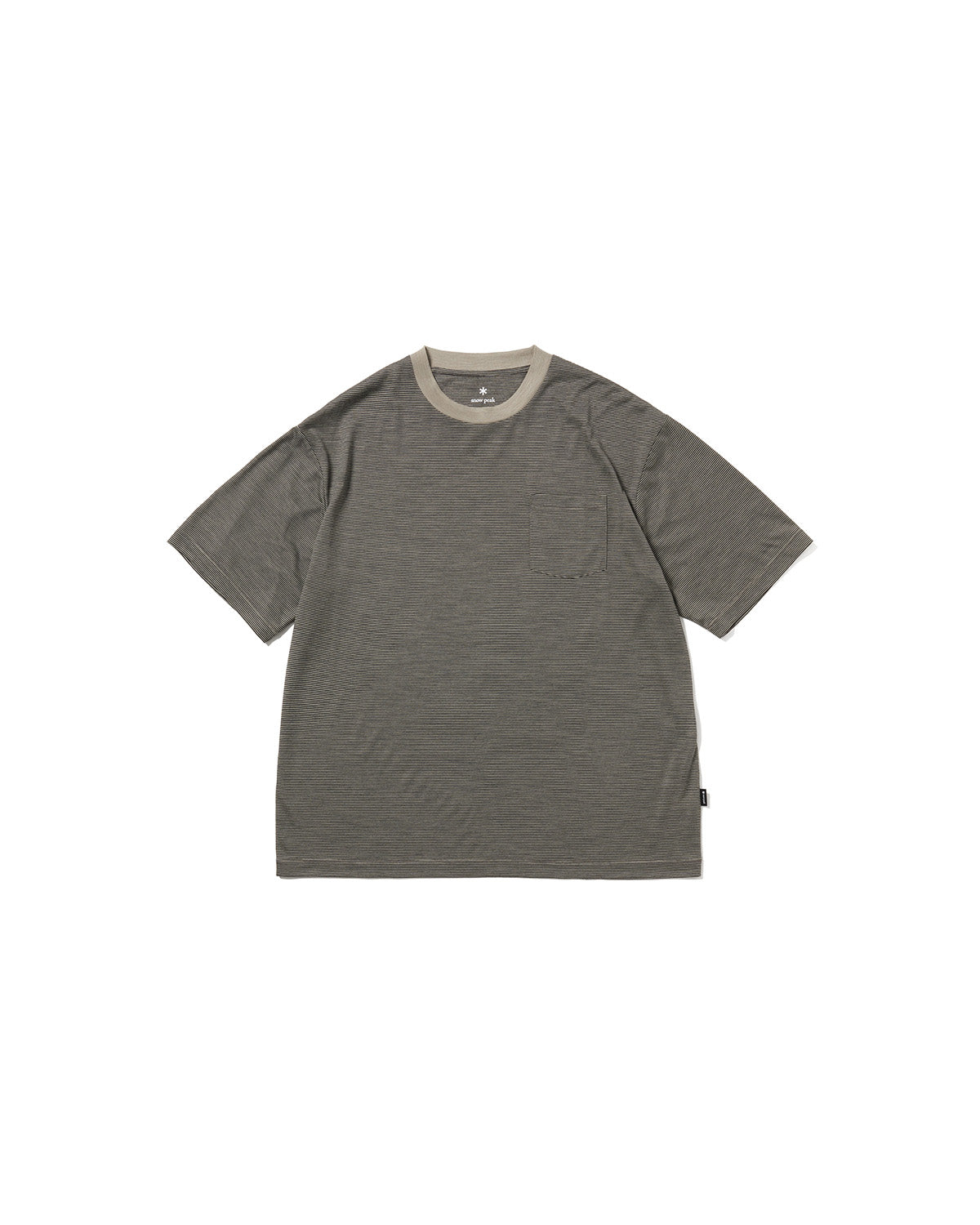 Summer Wool Stripe T-Shirt