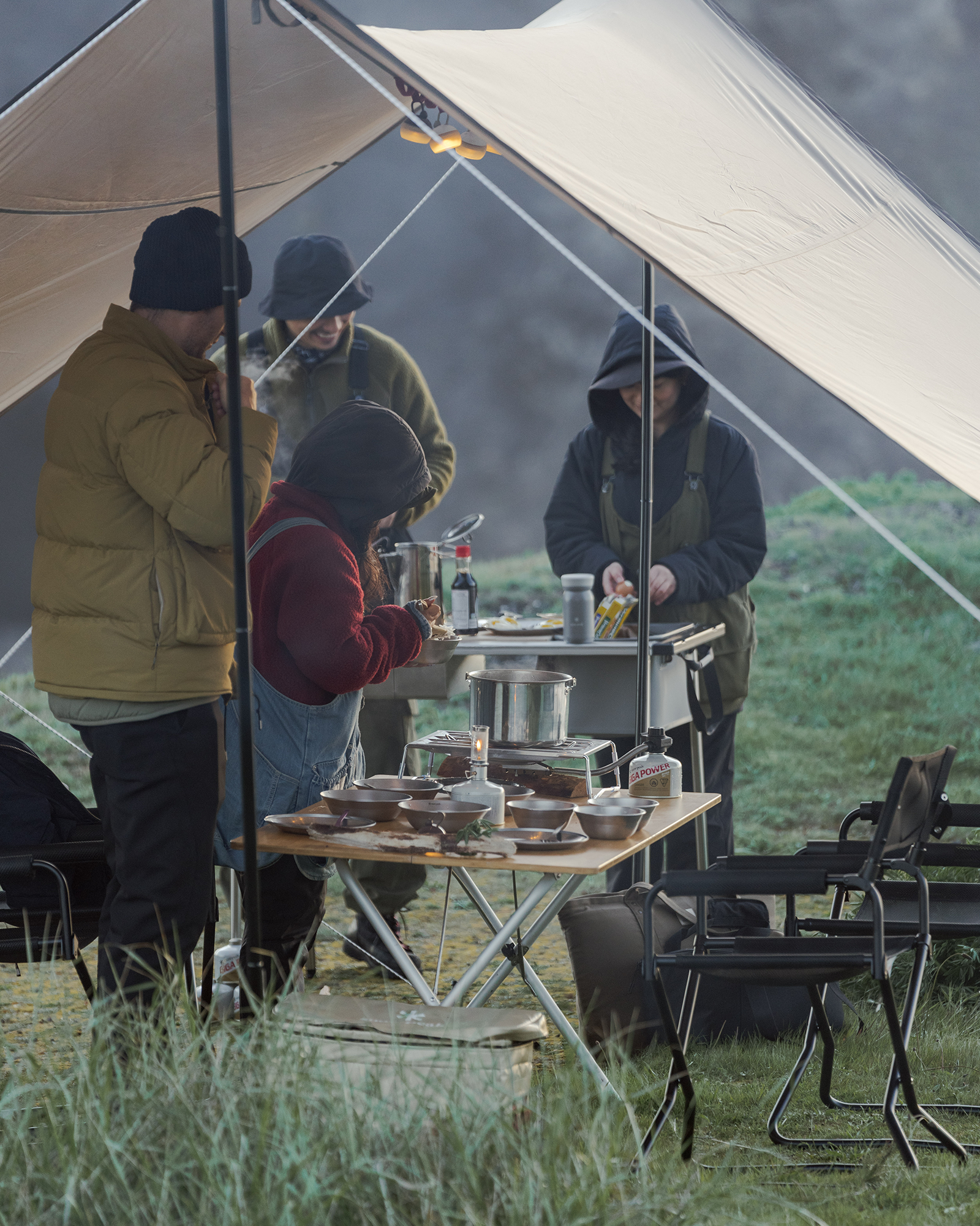 Land Nest Medium Tent Tarp Set