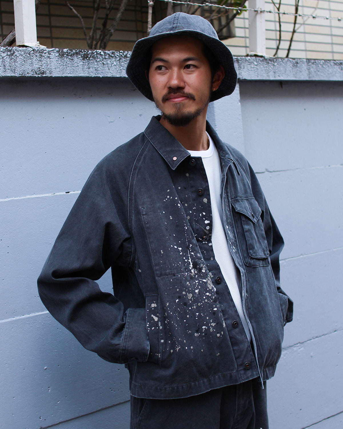 Sulfur Dyed Fade Painted Coverall