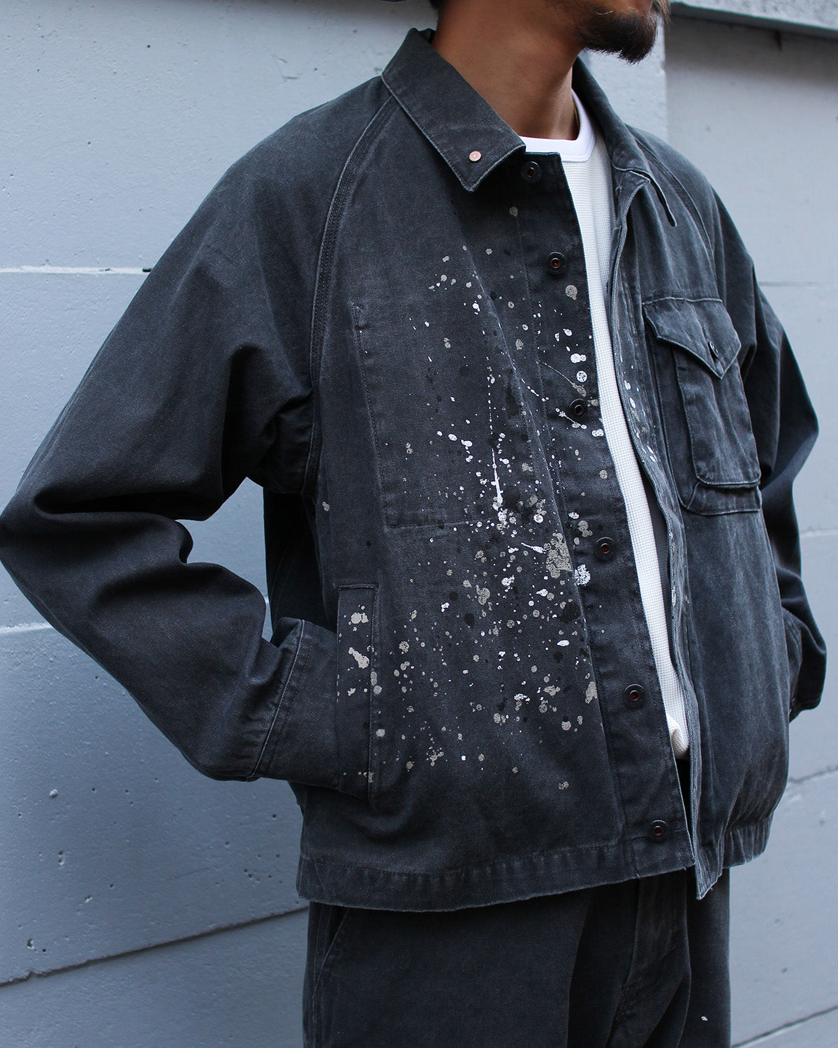 Sulfur Dyed Fade Painted Coverall