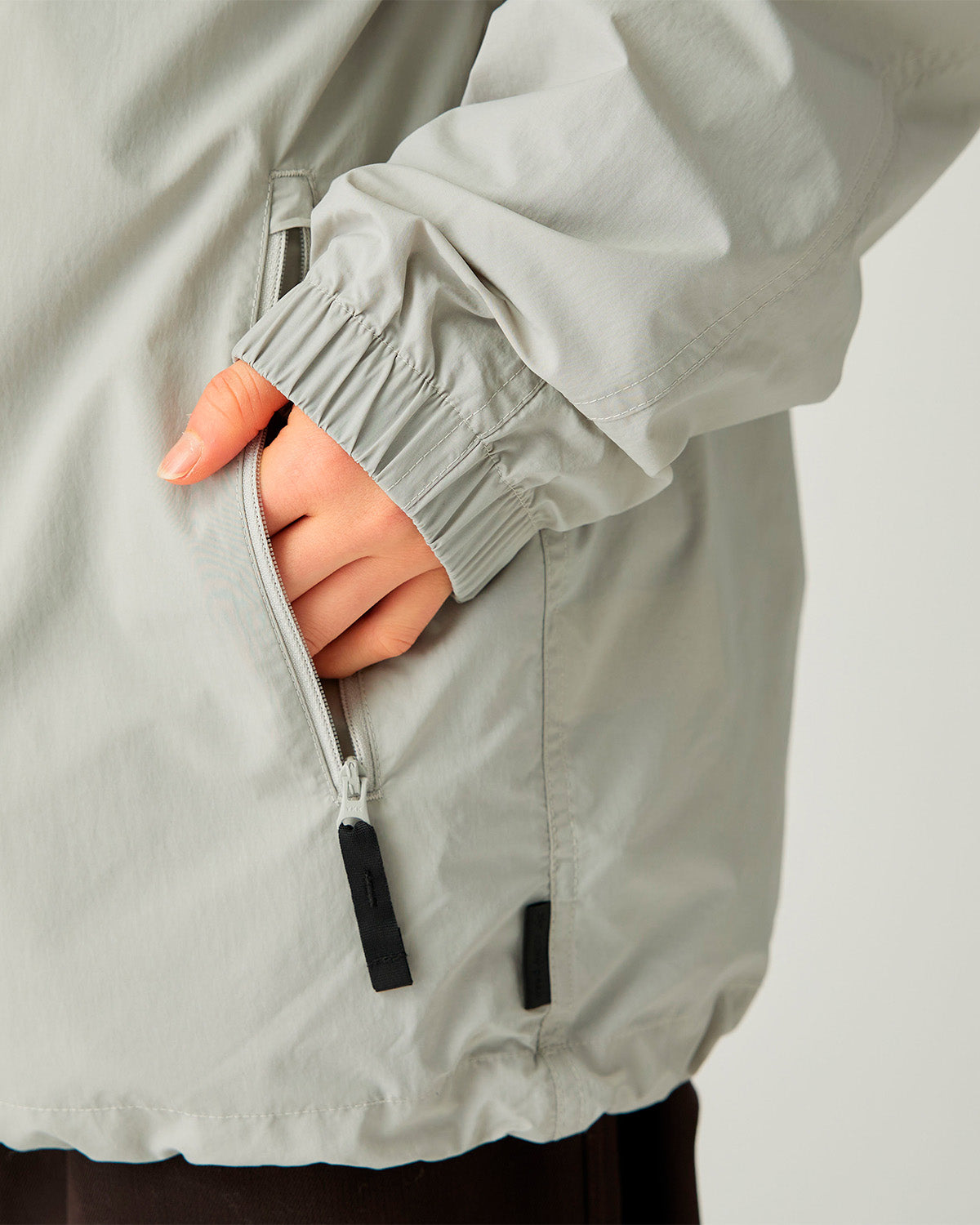Nylon Tussah Utility Storage Jacket