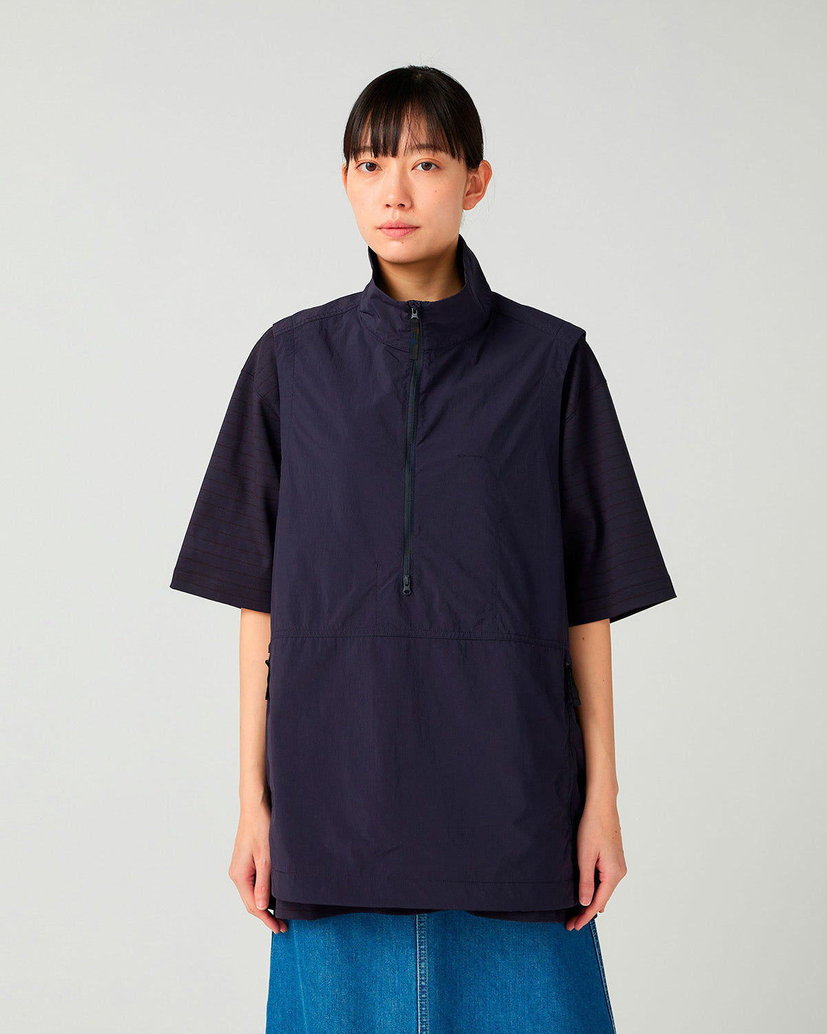 Nylon Tussah Utility Storage Vest