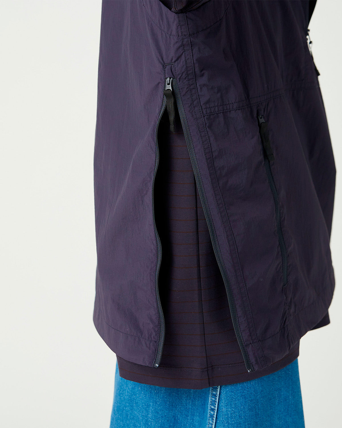 Nylon Tussah Utility Storage Vest