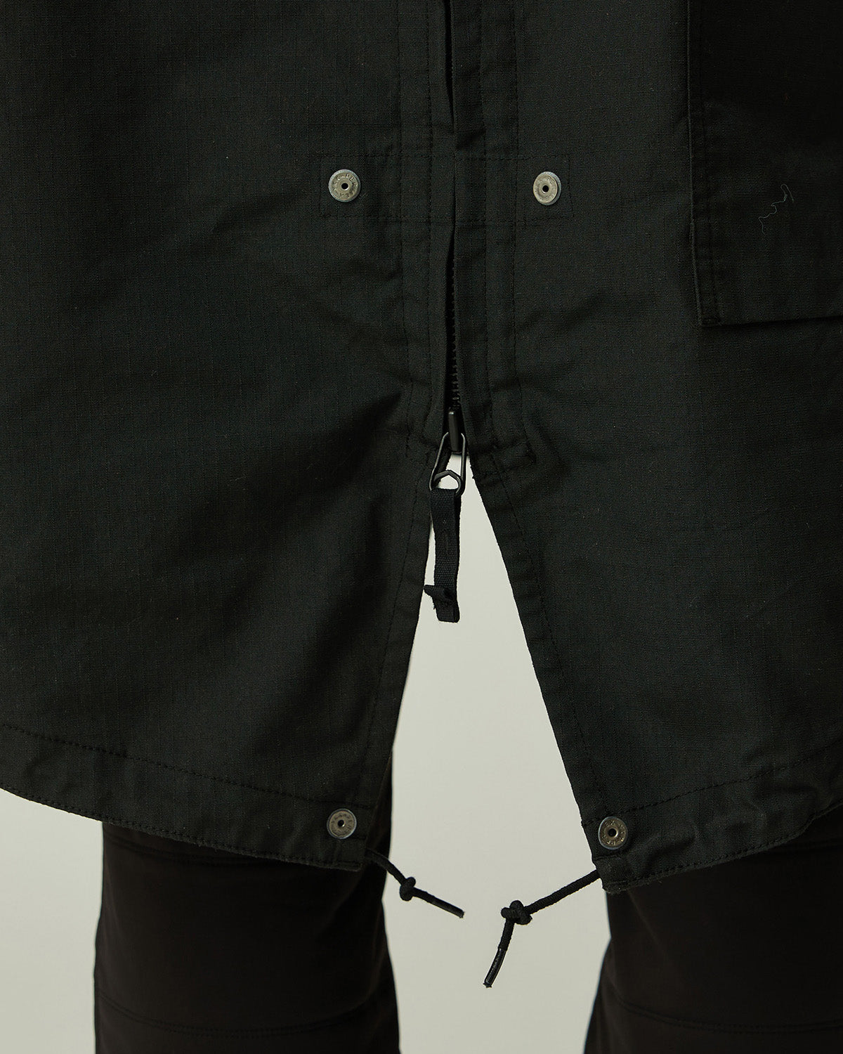 Takibi Ripstop Adjustable Fishtail Coat