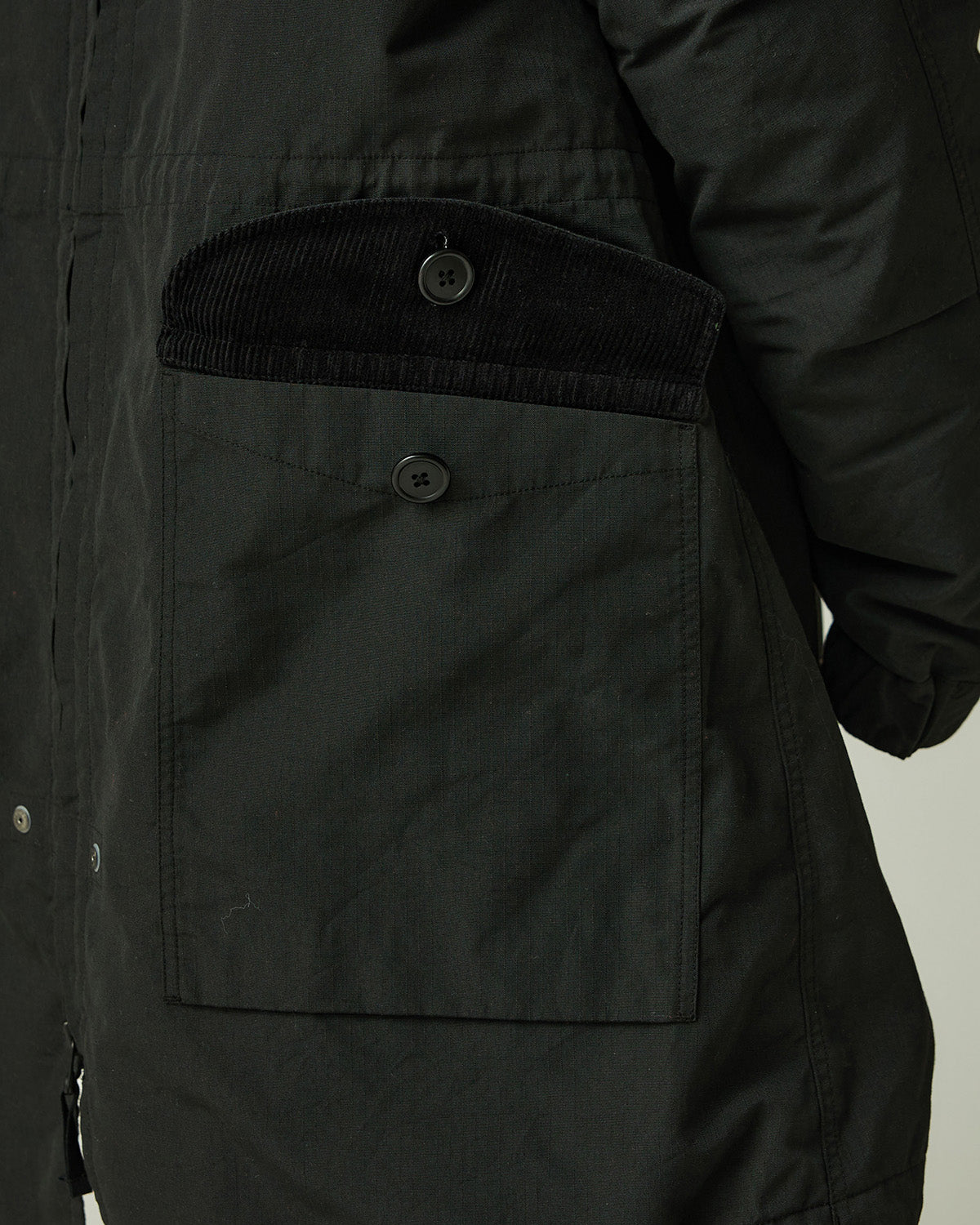 Takibi Ripstop Adjustable Fishtail Coat