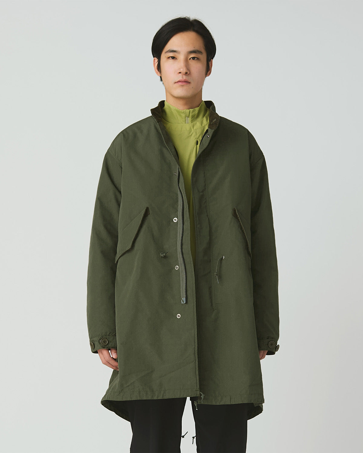 Takibi Ripstop Adjustable Fishtail Coat