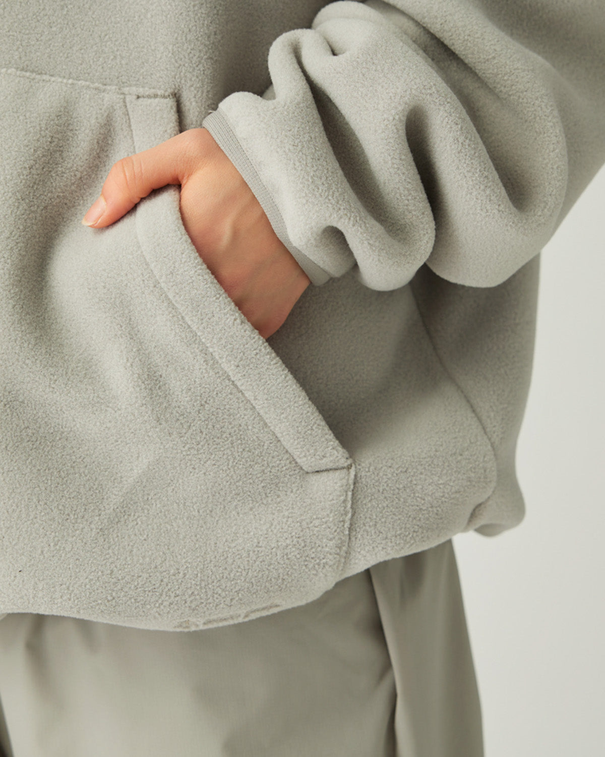 Water-Repellent Fleece Hoodie