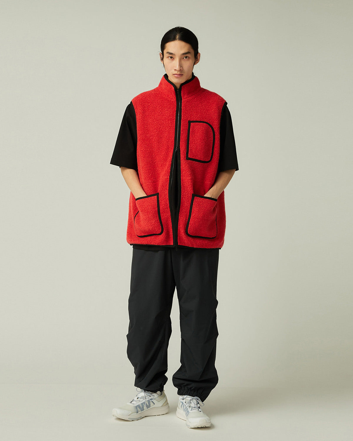 Recycled Wool Boa Vest