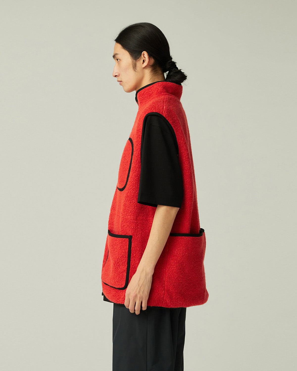 Recycled Wool Boa Vest