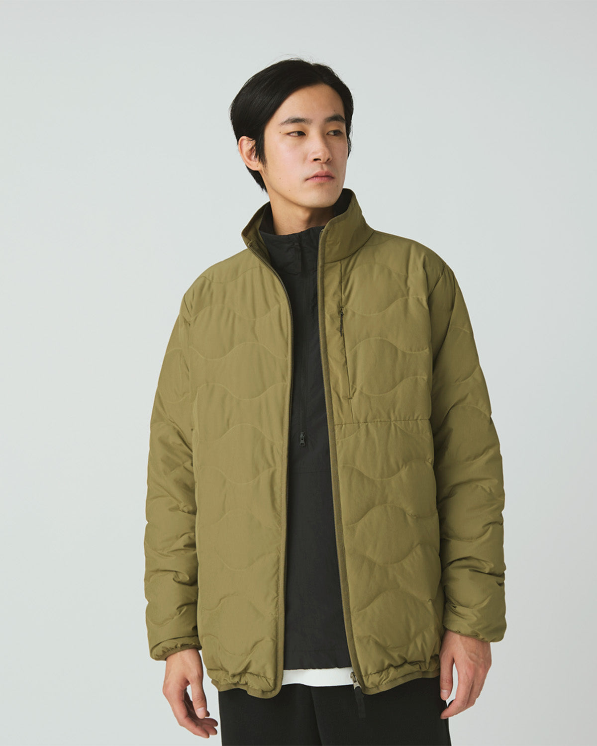 Seamless Quilted Down Jacket