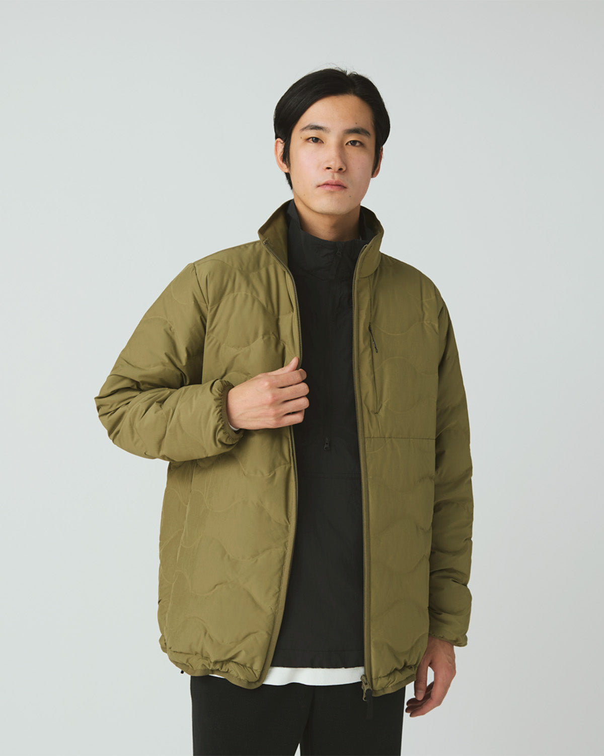 Seamless Quilted Down Jacket