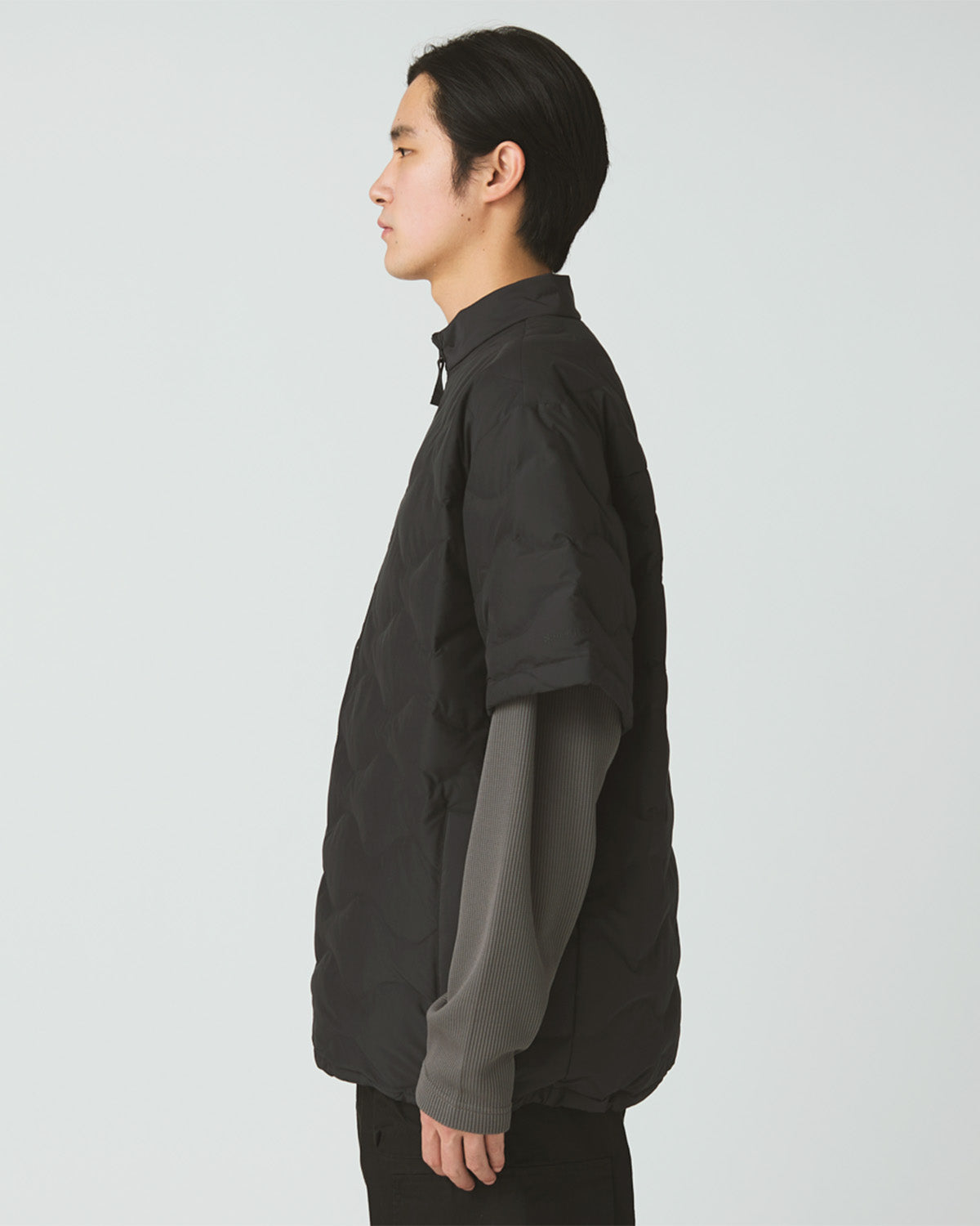 Seamless Quilted Down Pullover