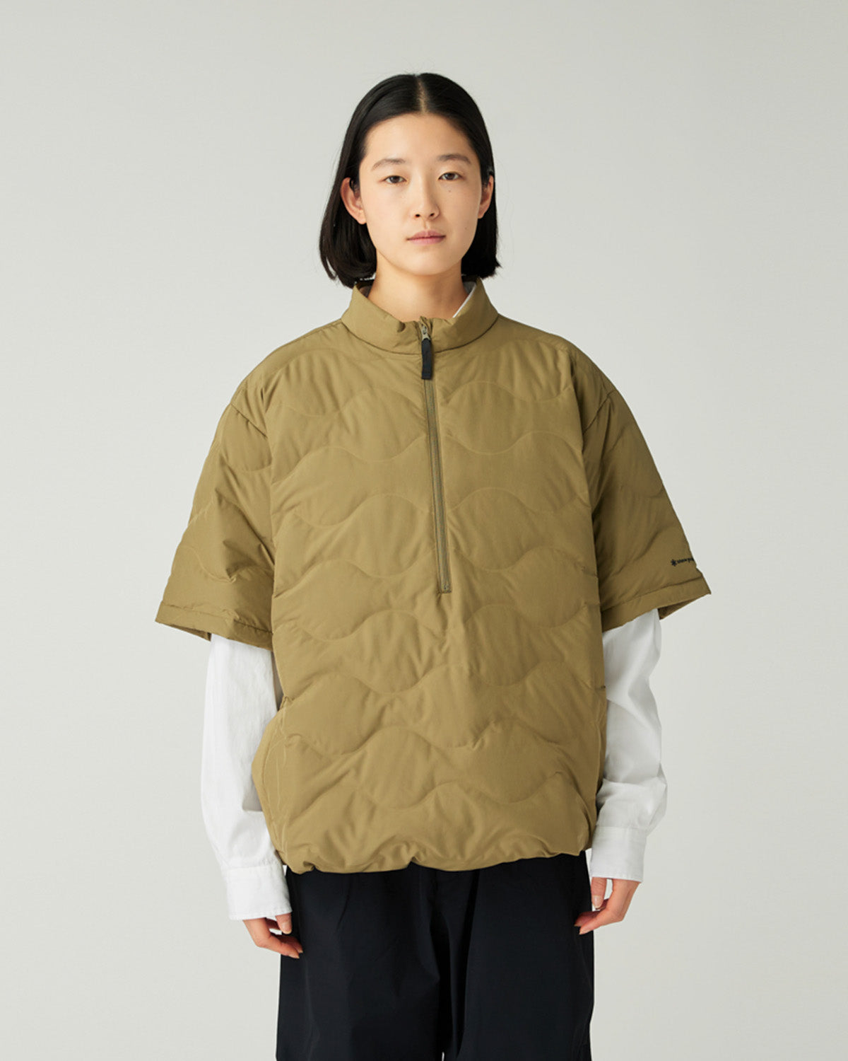 Seamless Quilted Down Pullover