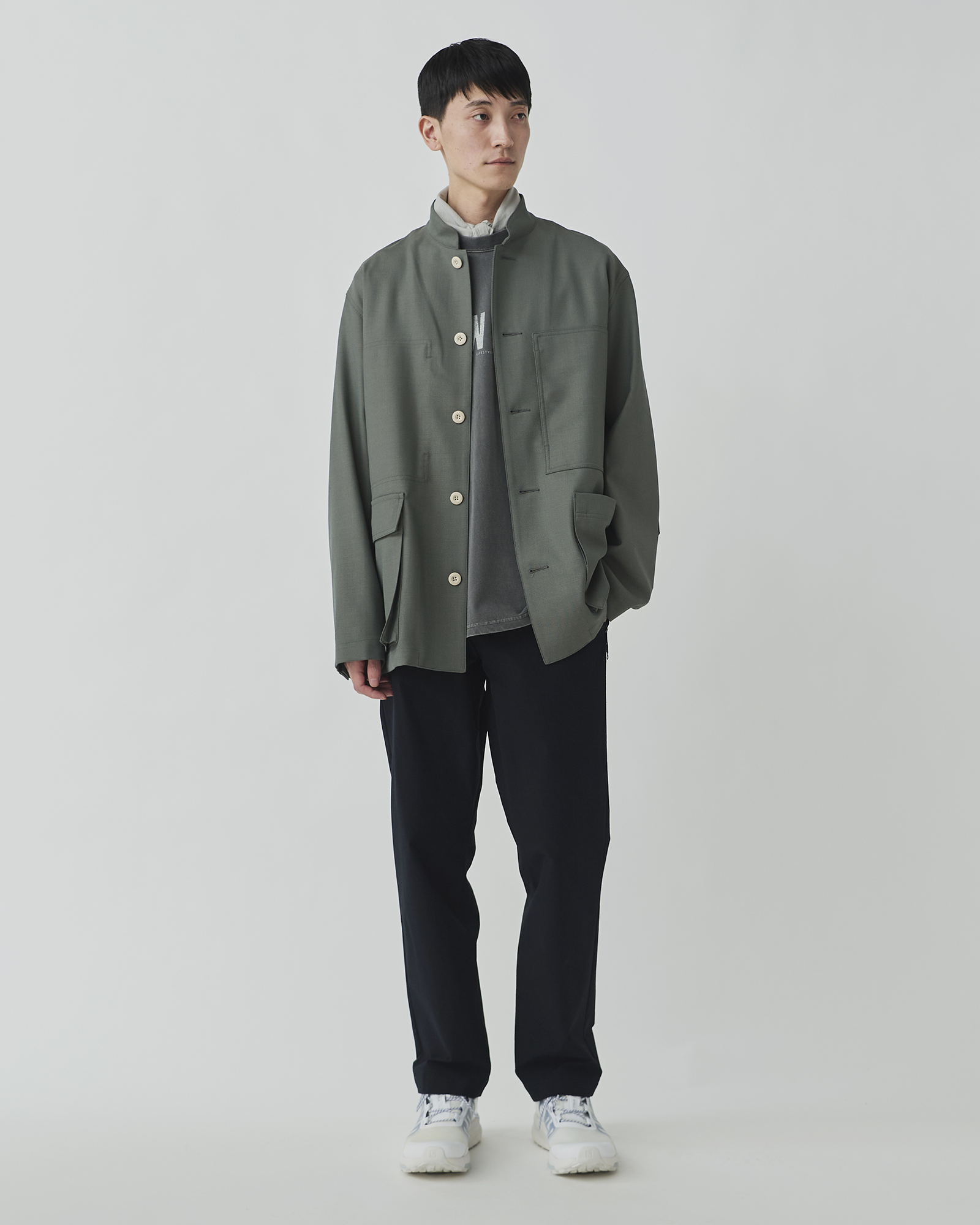 Hybrid Wool Utility Jacket