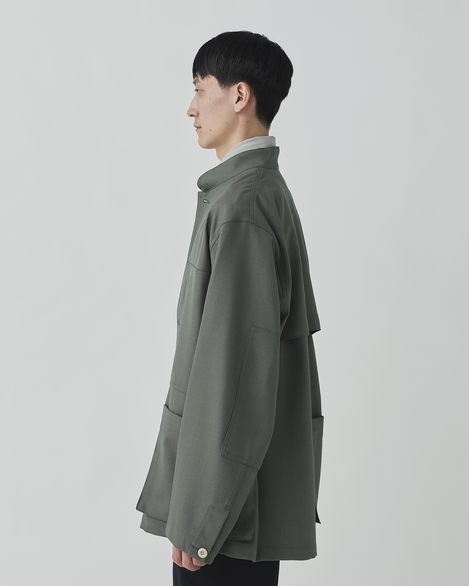 Hybrid Wool Utility Jacket