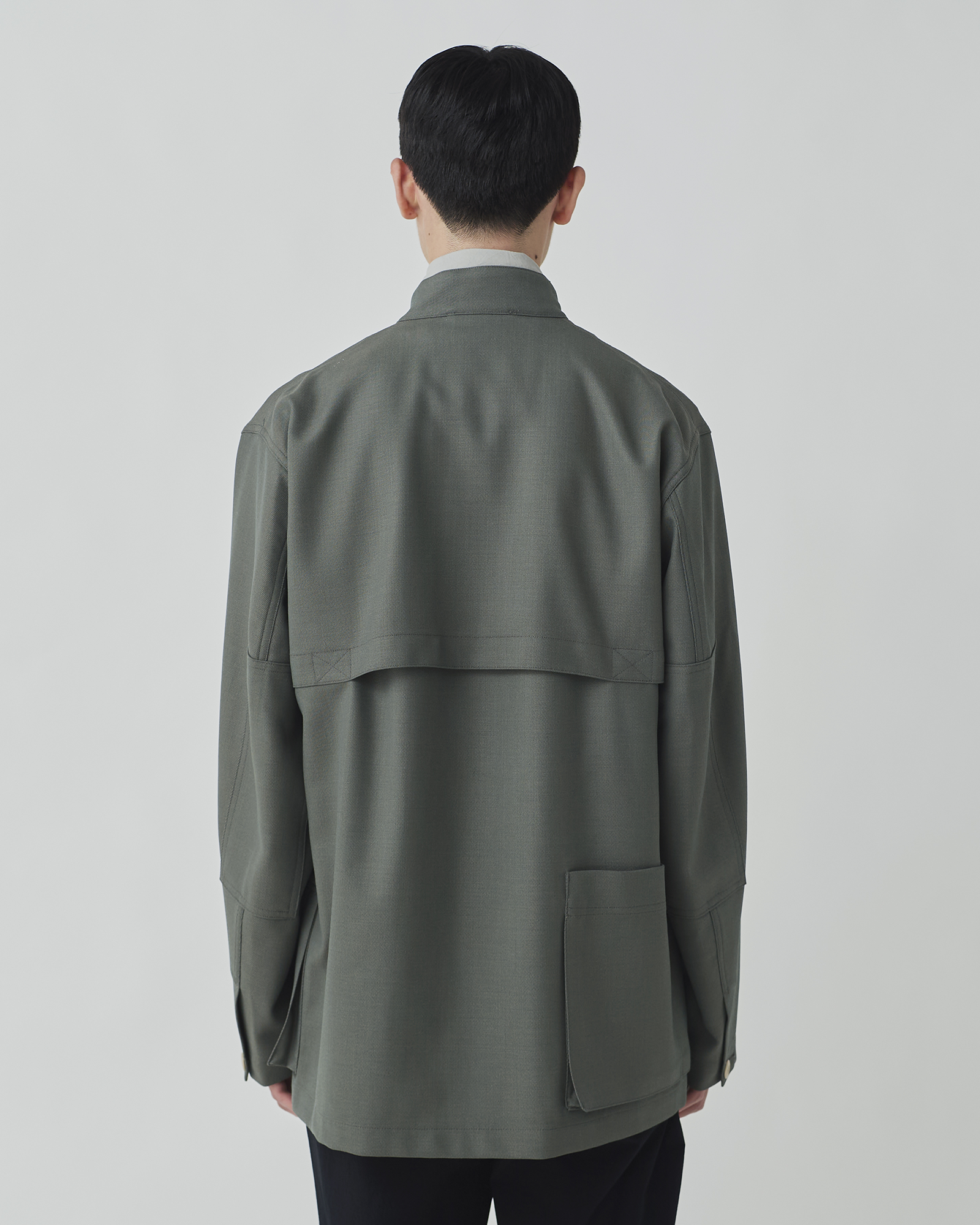 Hybrid Wool Utility Jacket