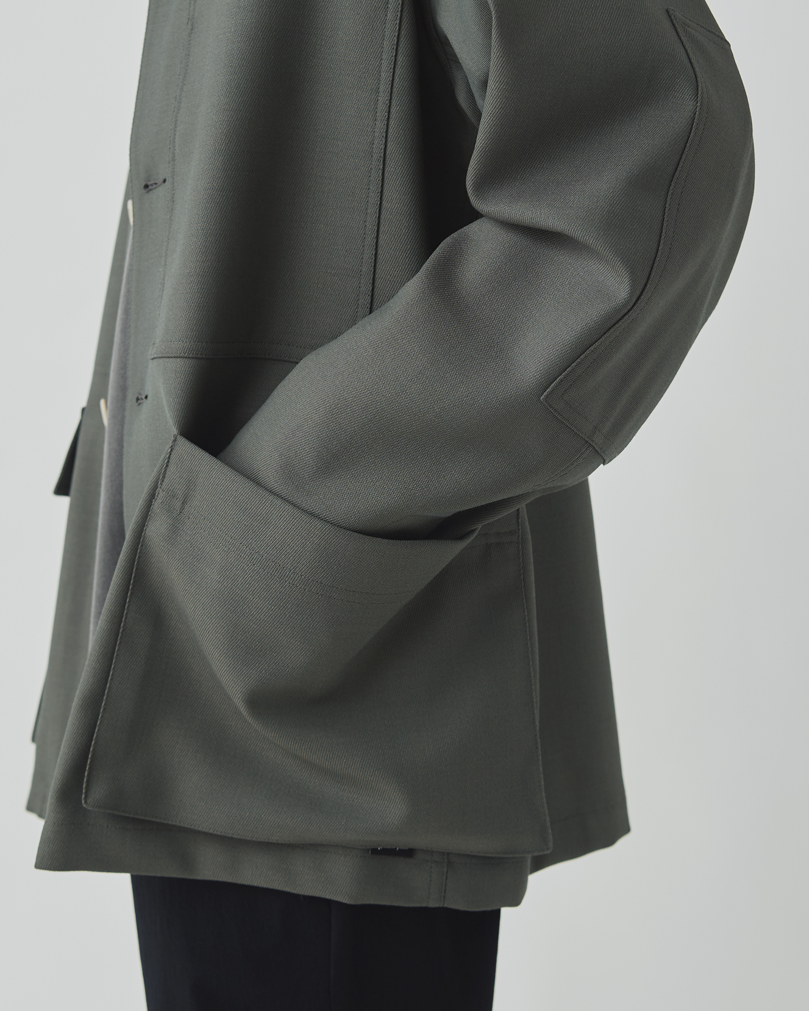 Hybrid Wool Utility Jacket