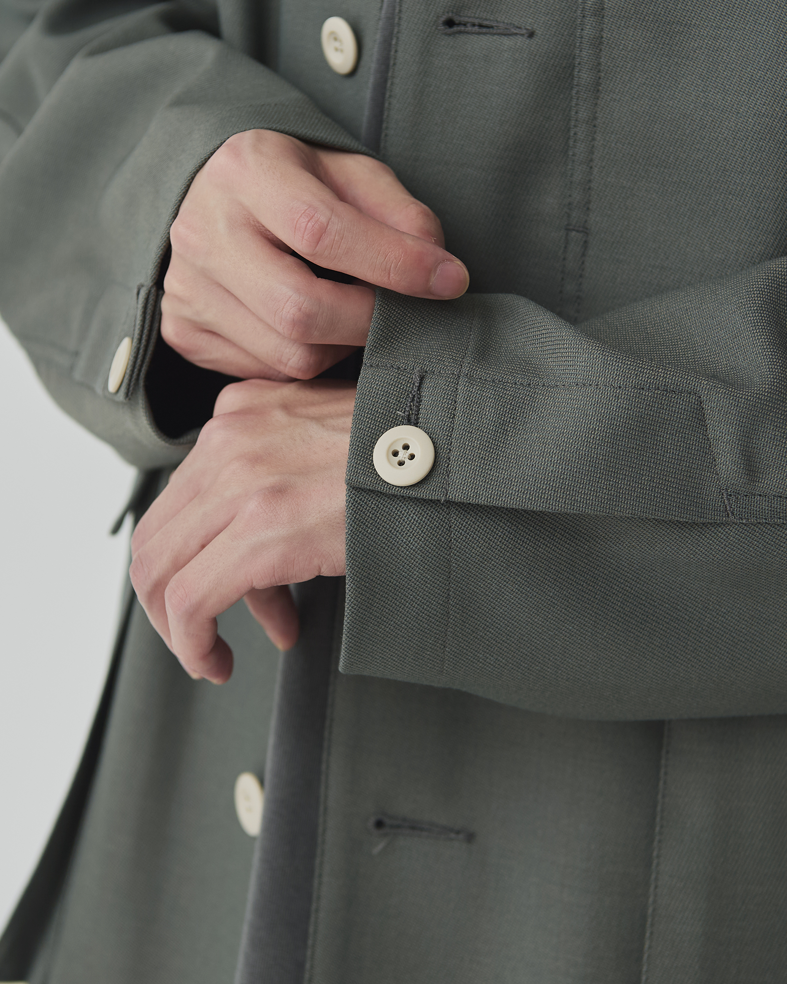 Hybrid Wool Utility Jacket