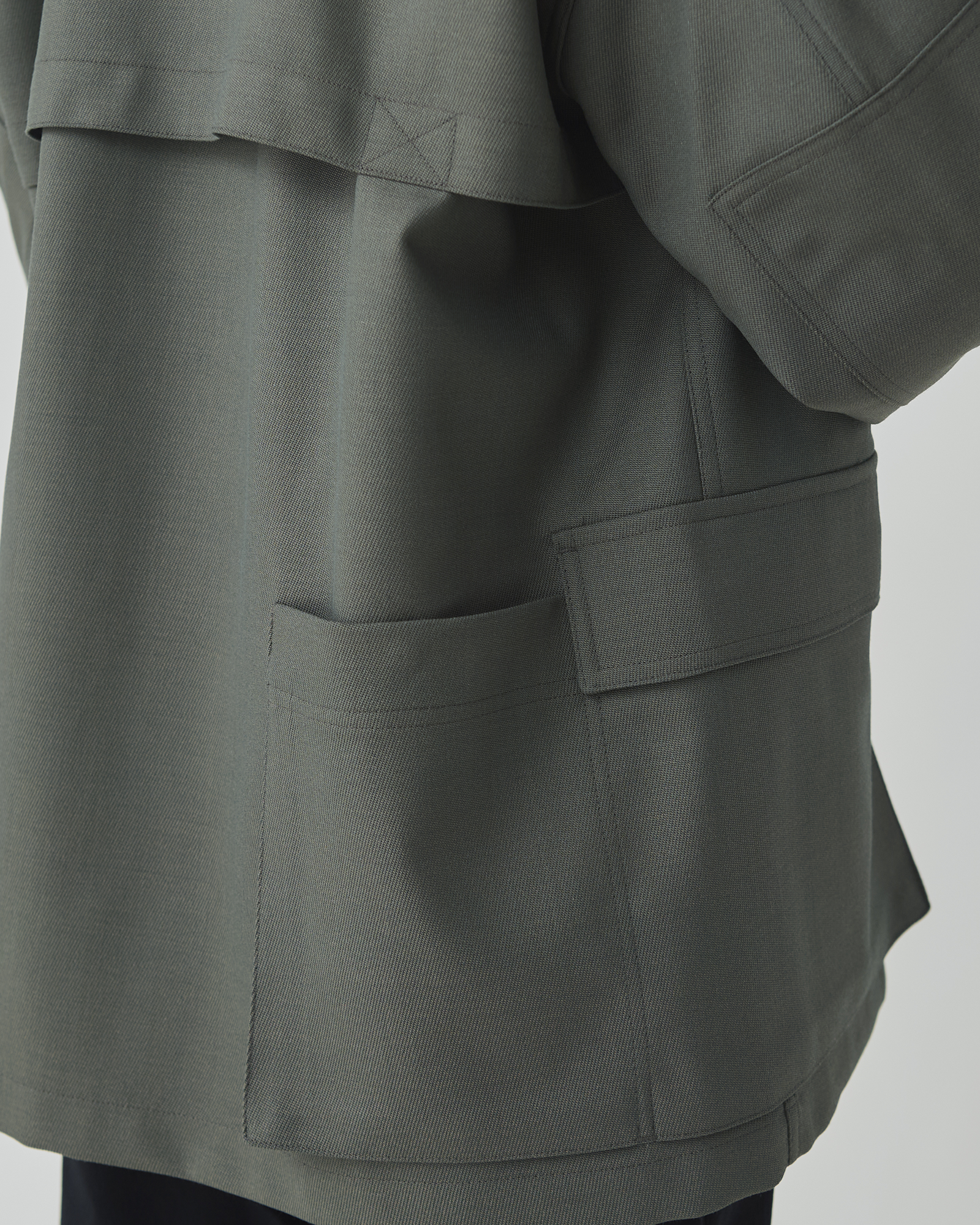 Hybrid Wool Utility Jacket