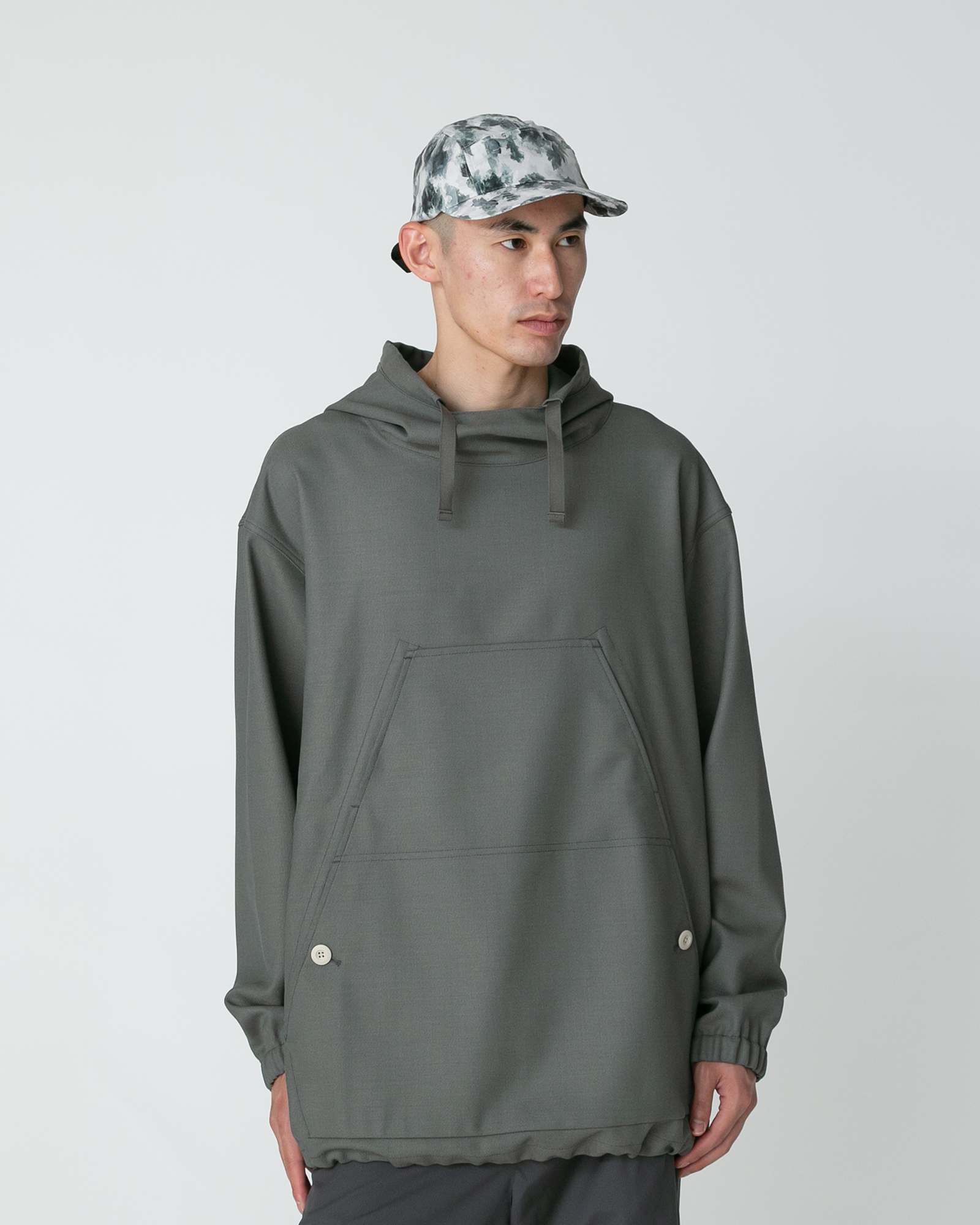 Hybrid Wool Utility Parka