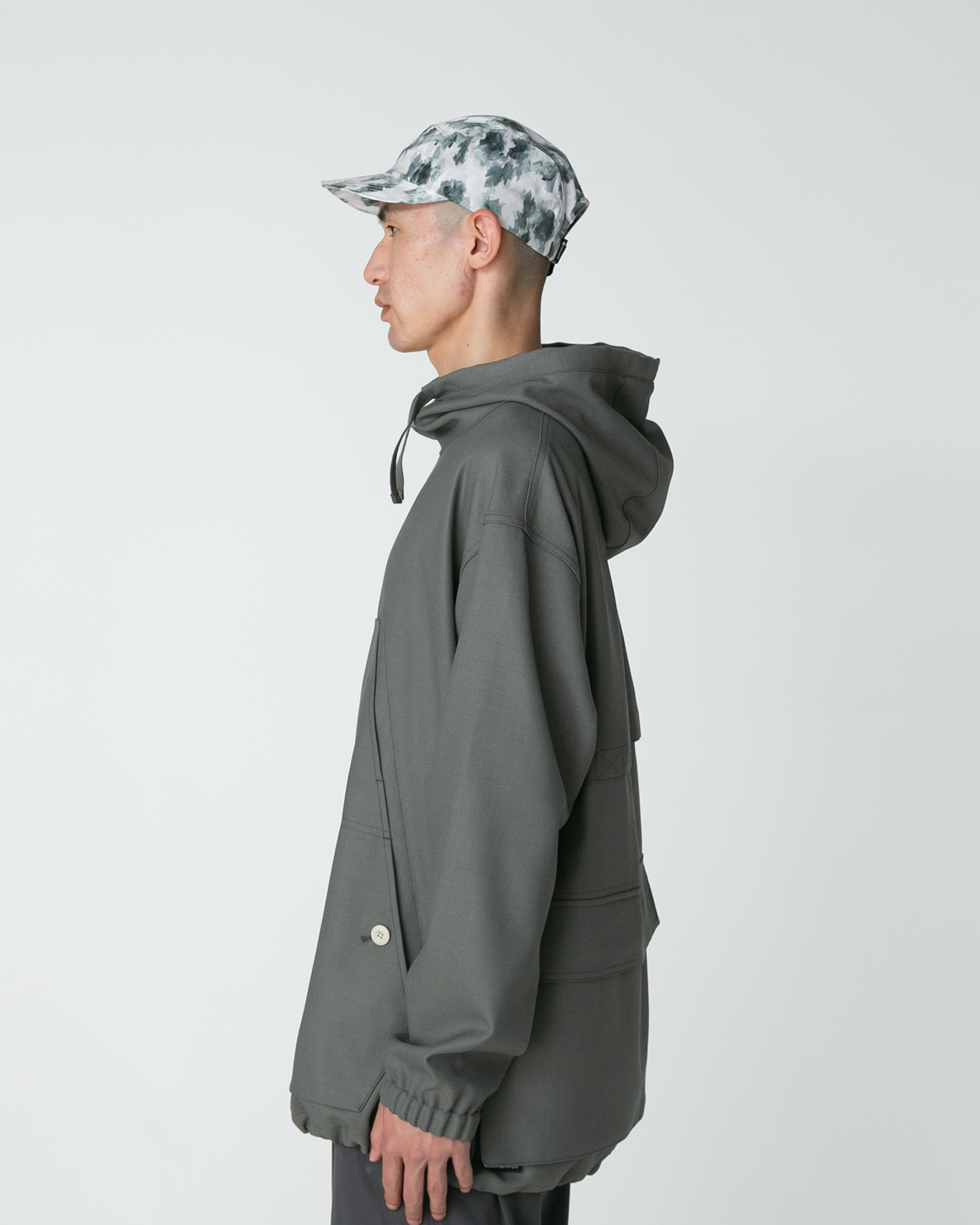 Hybrid Wool Utility Parka