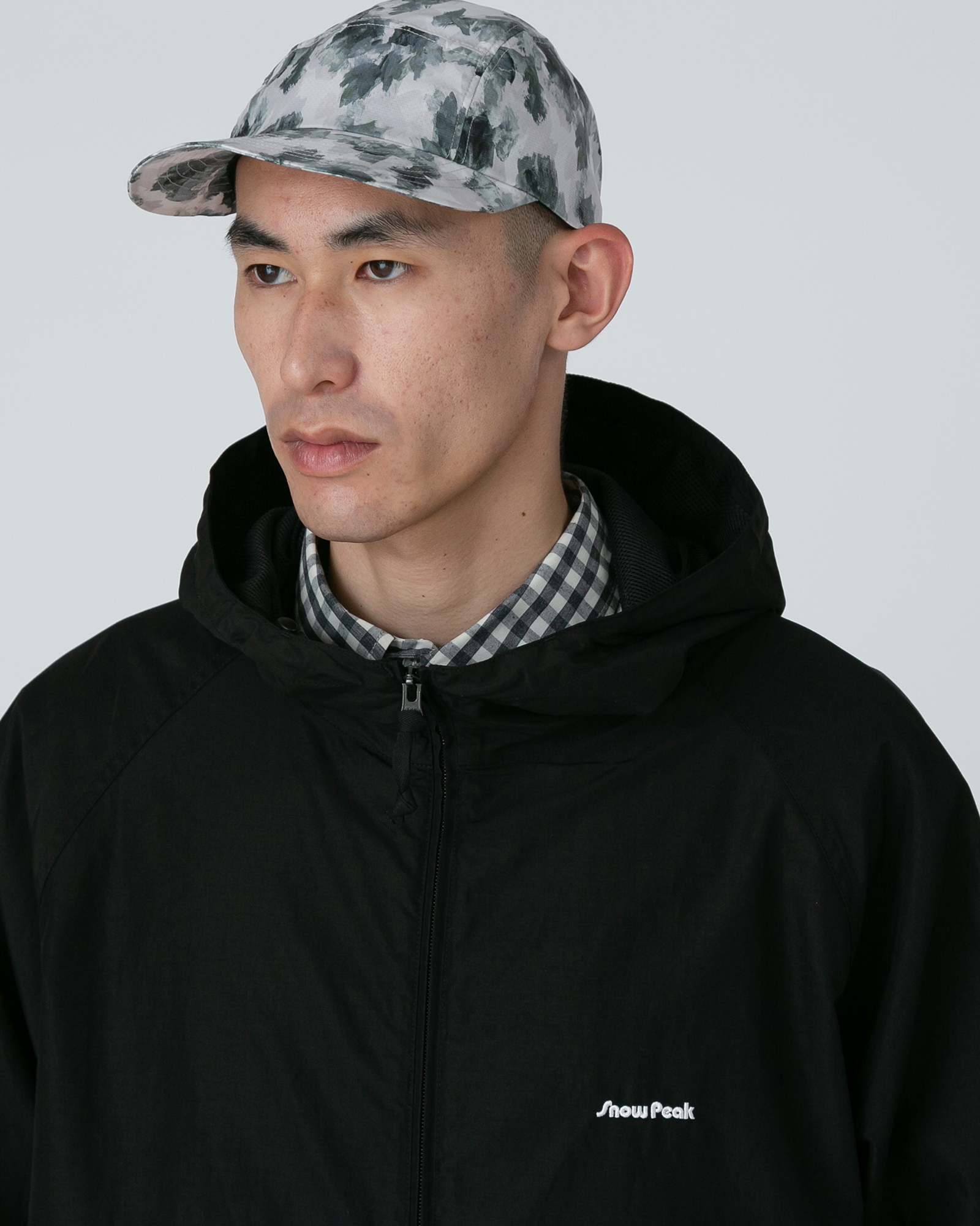 Light Mountain Cloth Zip Up Parka