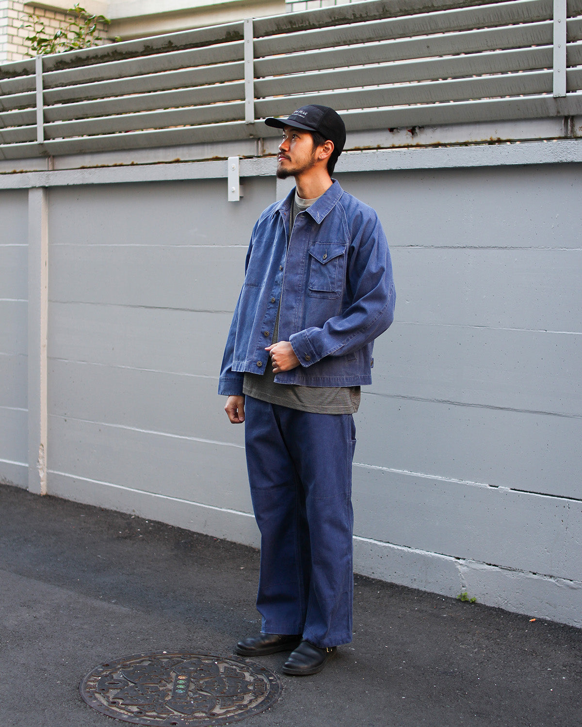 Sulfur Dyed Fade Coverall