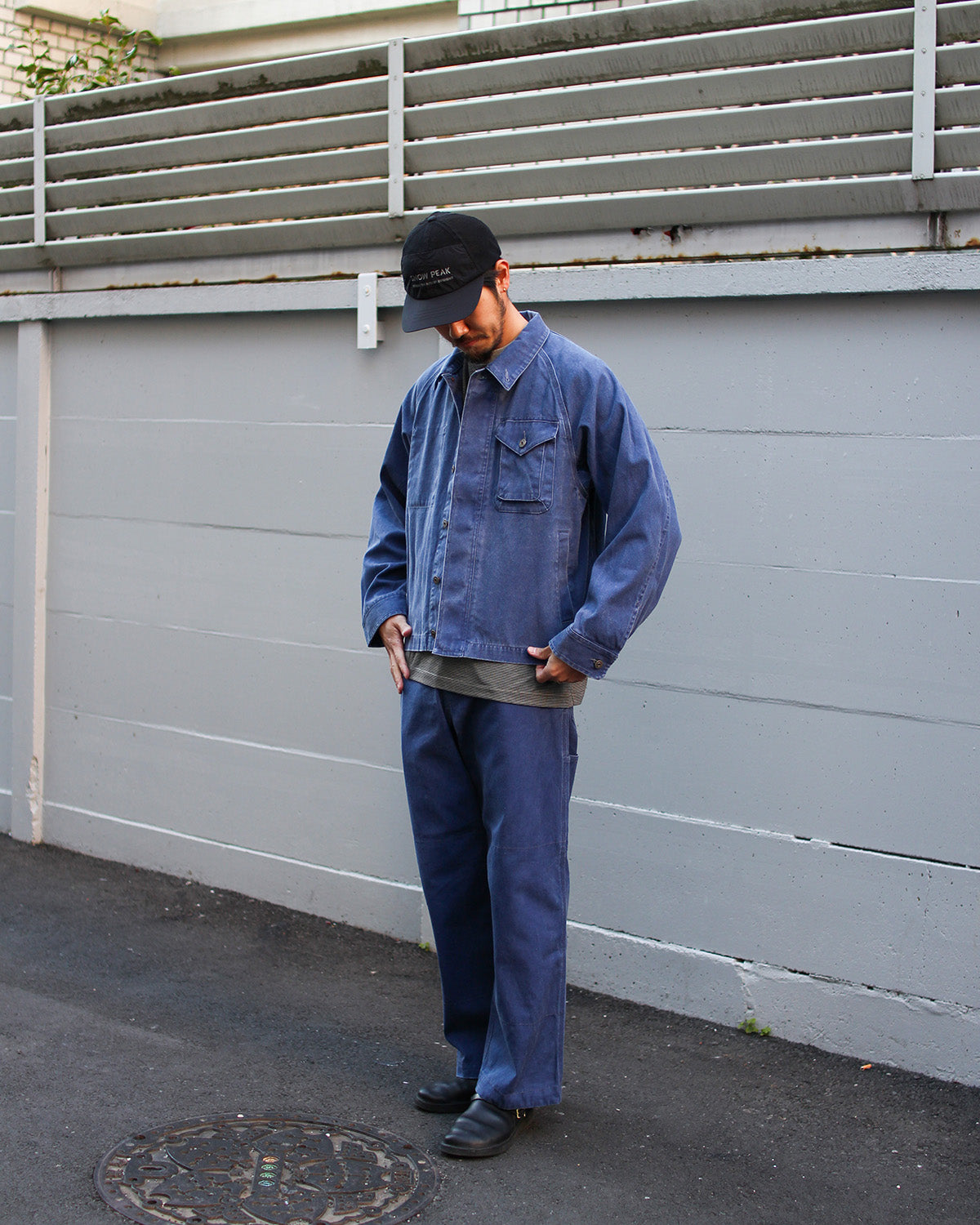 Sulfur Dyed Fade Coverall