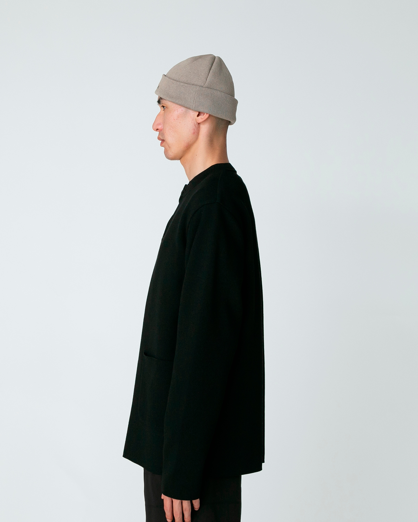 Co/Pe Knit Cardigan
