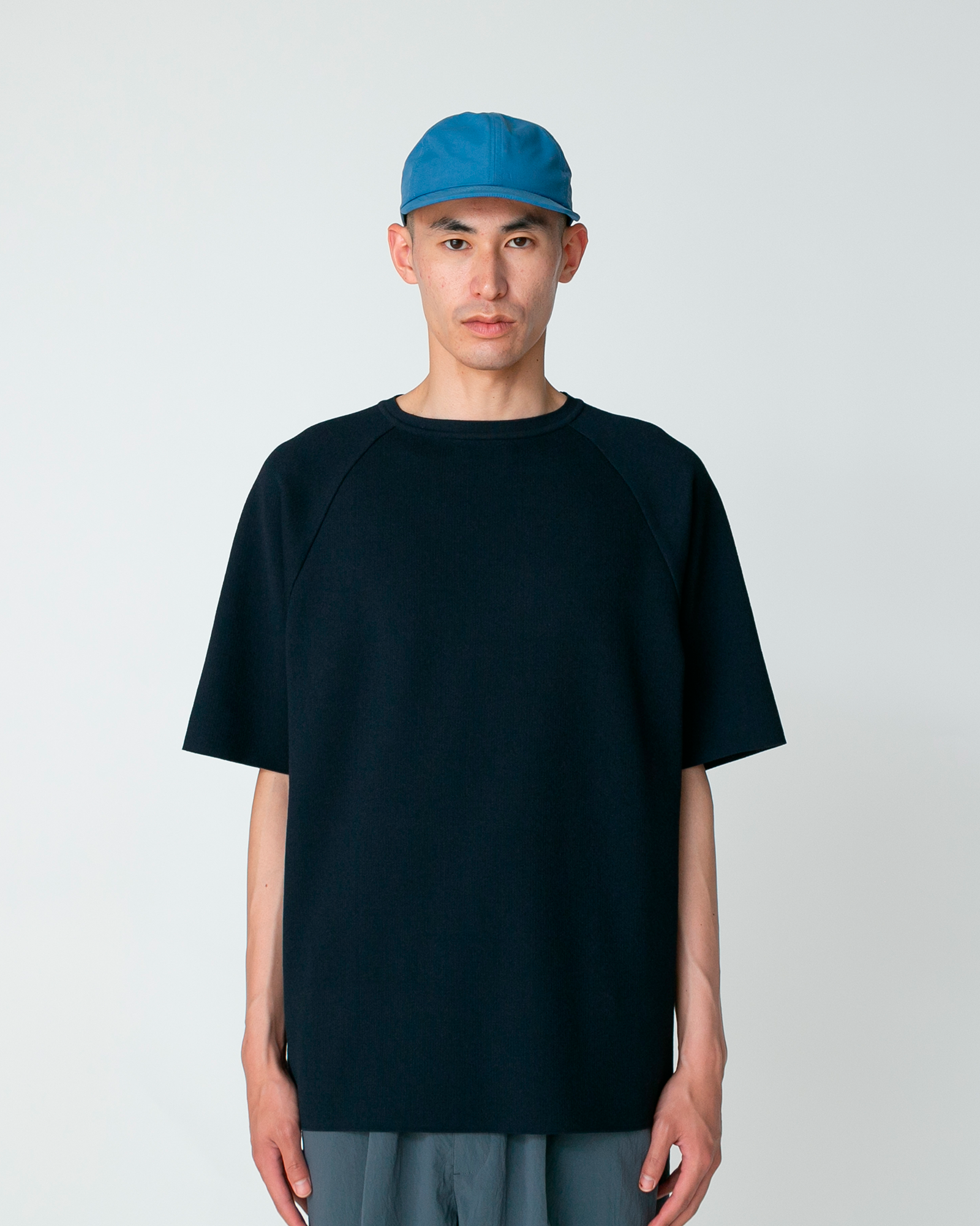 Co/Pe Knit Raglan Pullover