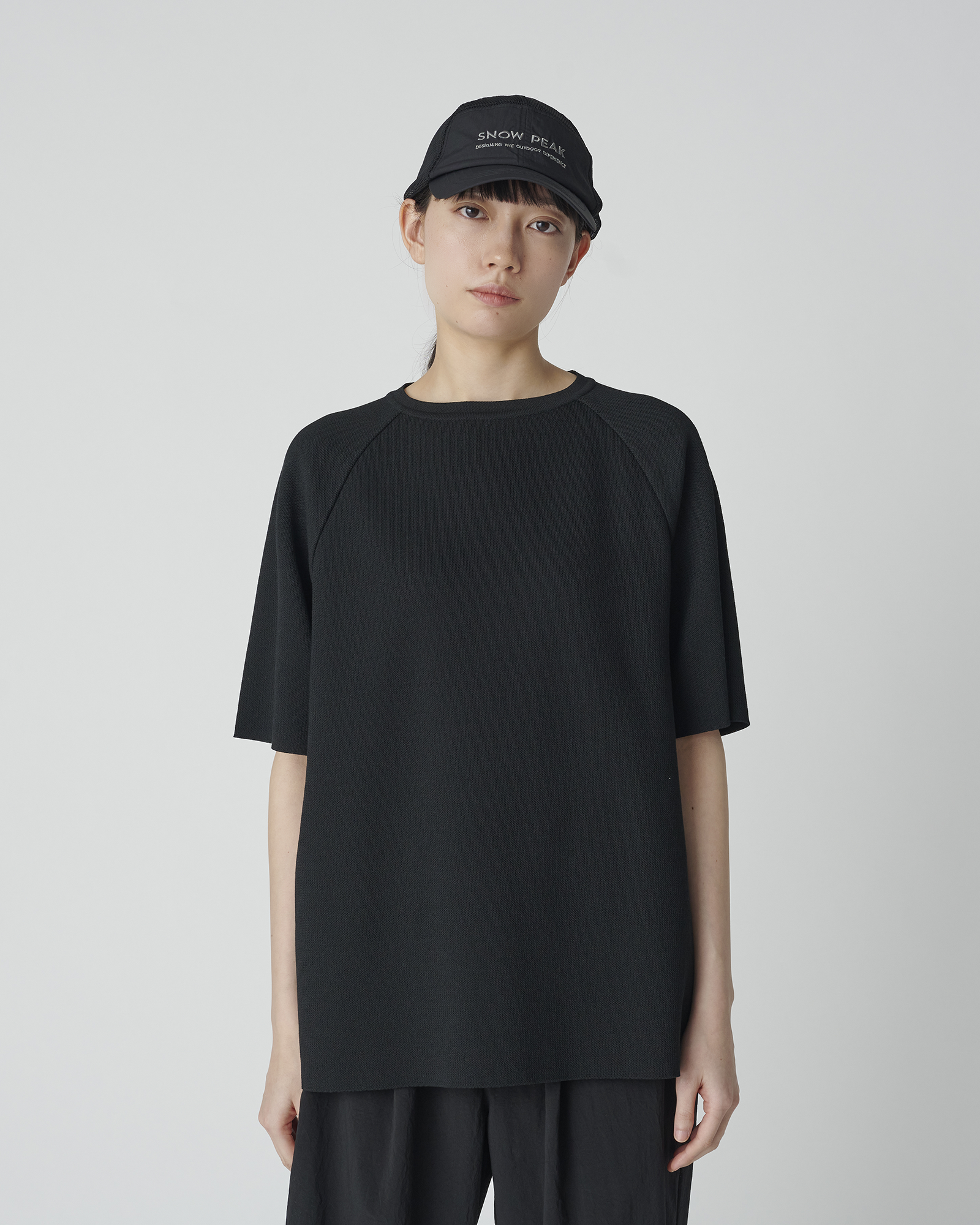 Co/Pe Knit Raglan Pullover