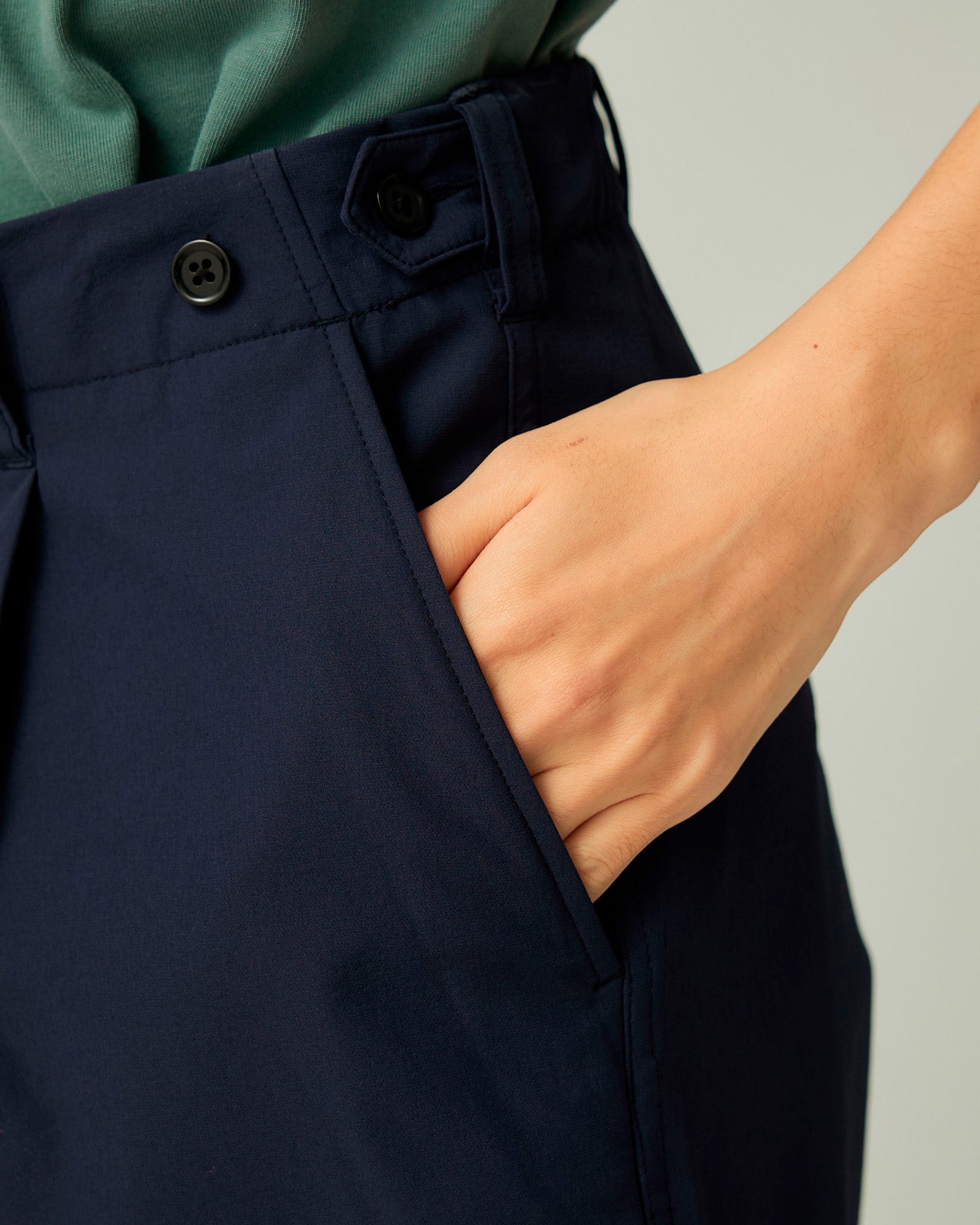 Water-Repellent Stretch Trousers