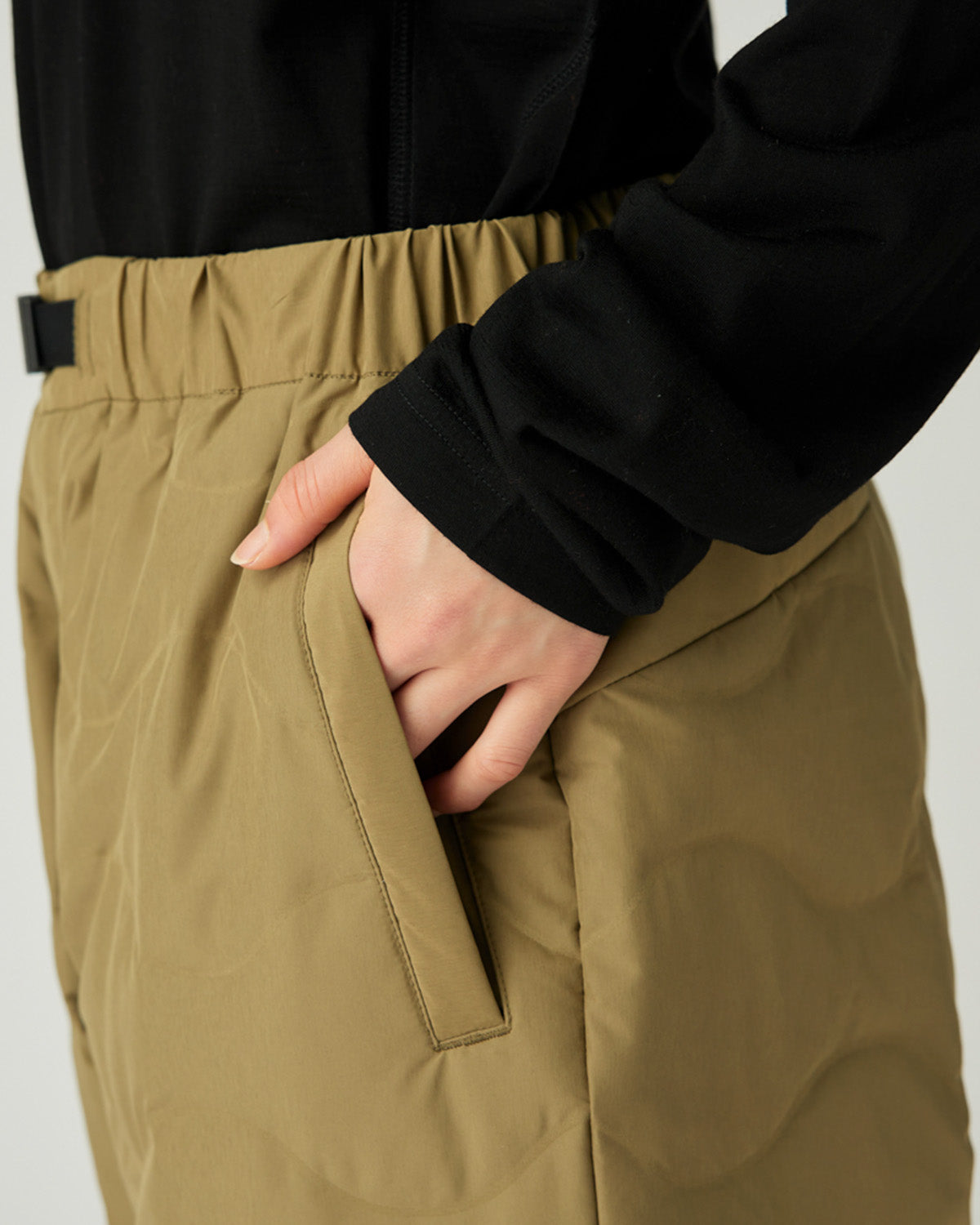 Seamless Quilted Down Pants