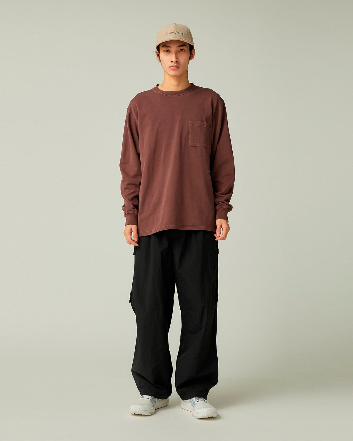 Nylon Tussah Utility Storage Pants