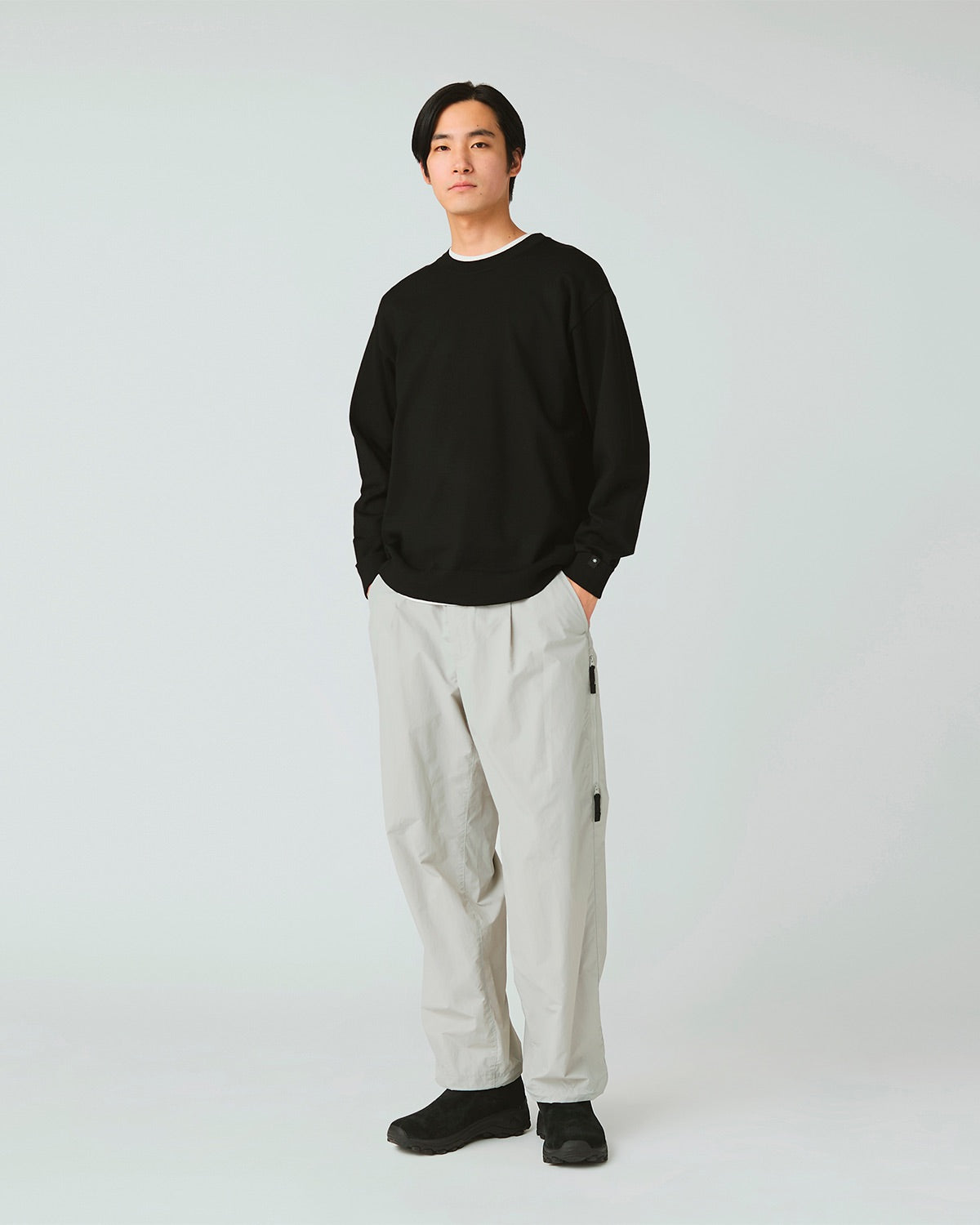 Nylon Tussah Utility Storage Pants