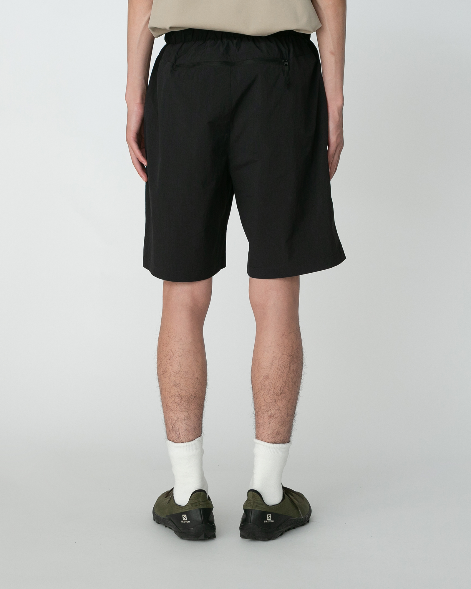 Nylon Tussah 2Way Shorts